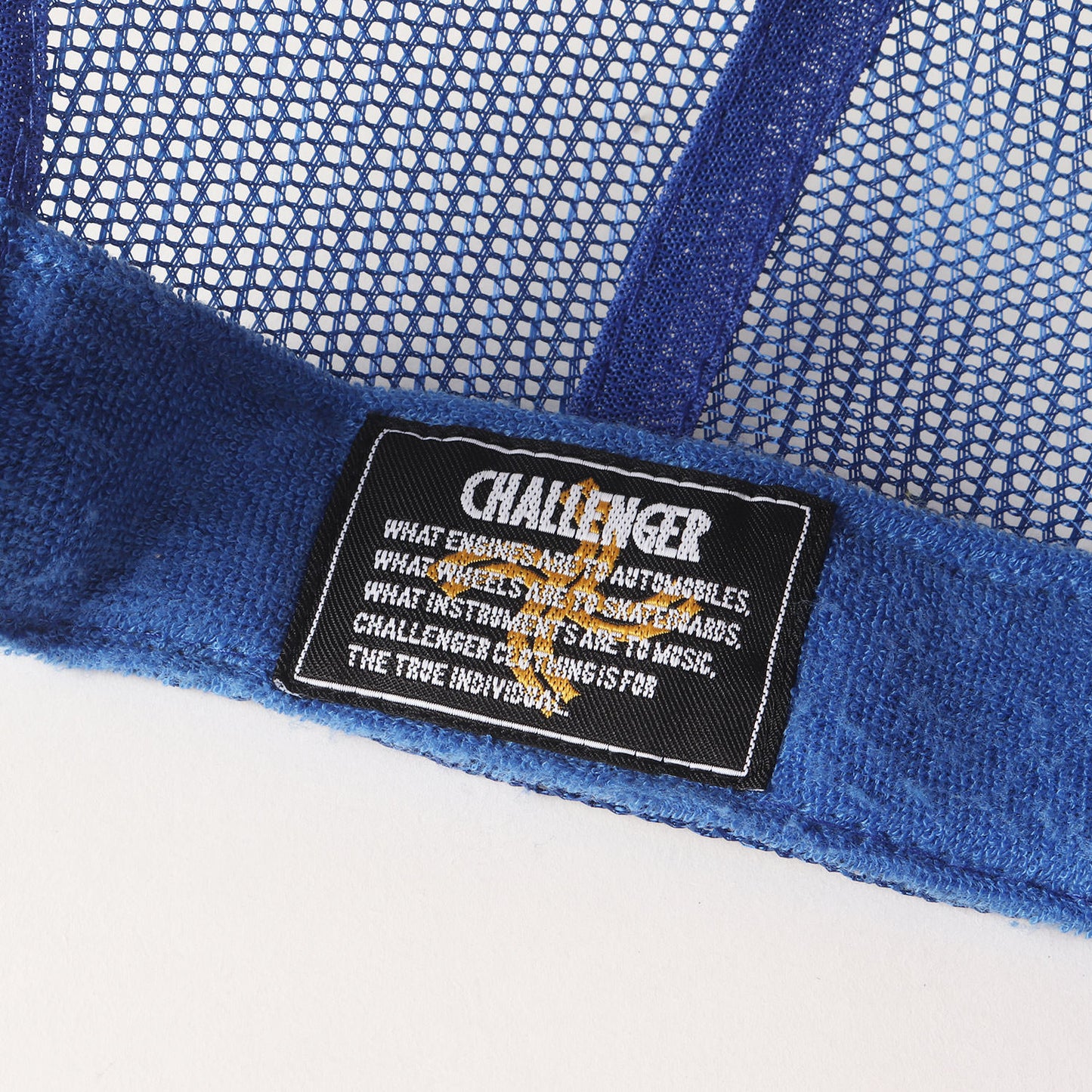 22SS ロゴプリント メッシュキャップ(W.A.Y CHALLENGER CAP)