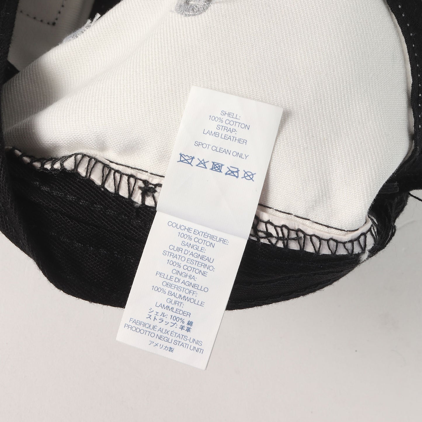25SS ウォッシュド チノ ツイル BOXロゴ キャンプキャップ (Washed Chino Twill Camp Cap)
