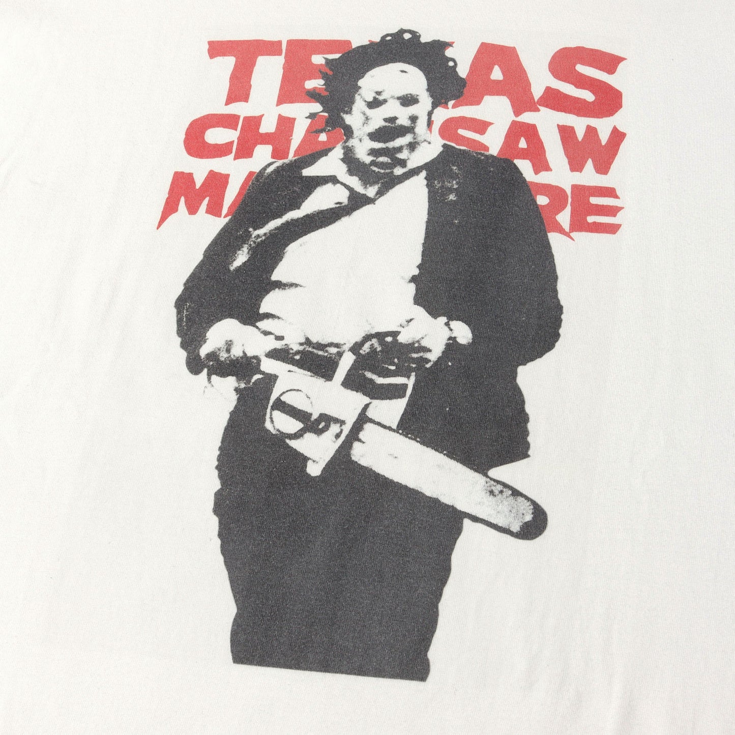 00s 悪魔のいけにえ / The Texas Chain Saw Massacre レザーフェイス Tシャツ / ユーロ製 EURO Hanes