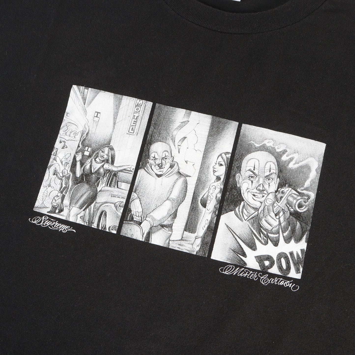 24AW ×Mister Cartoon イラストグラフィック Tシャツ(Pow Tee)