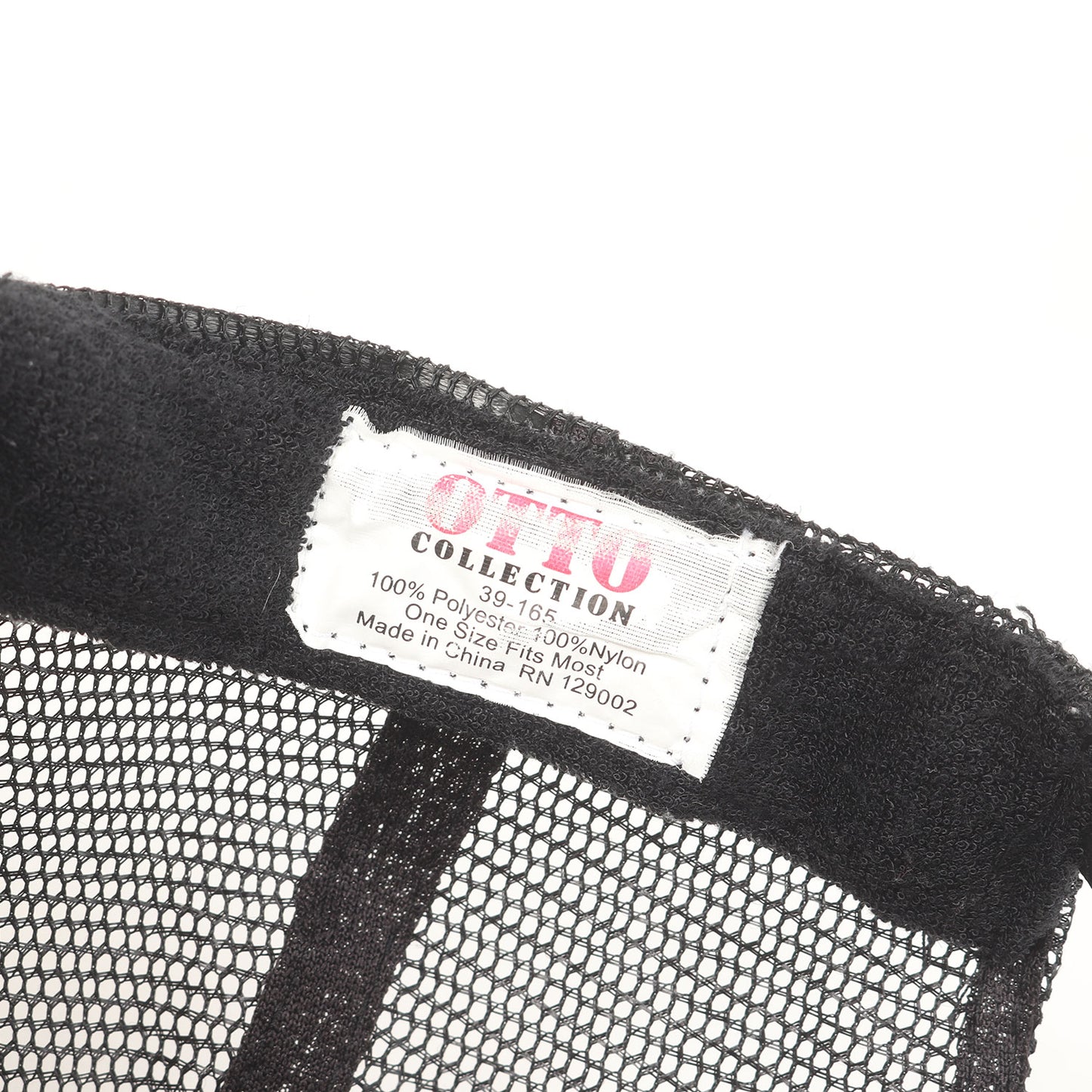 ×black eddie パッチ付き メッシュキャップ