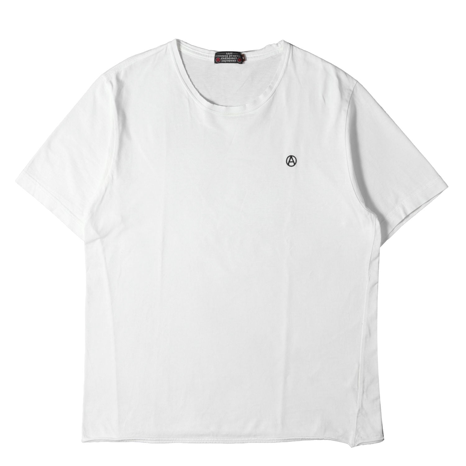 AFFA (エーエフエフエー) 00s ダメージ加工 ワンポイント刺繍 Tシャツ 