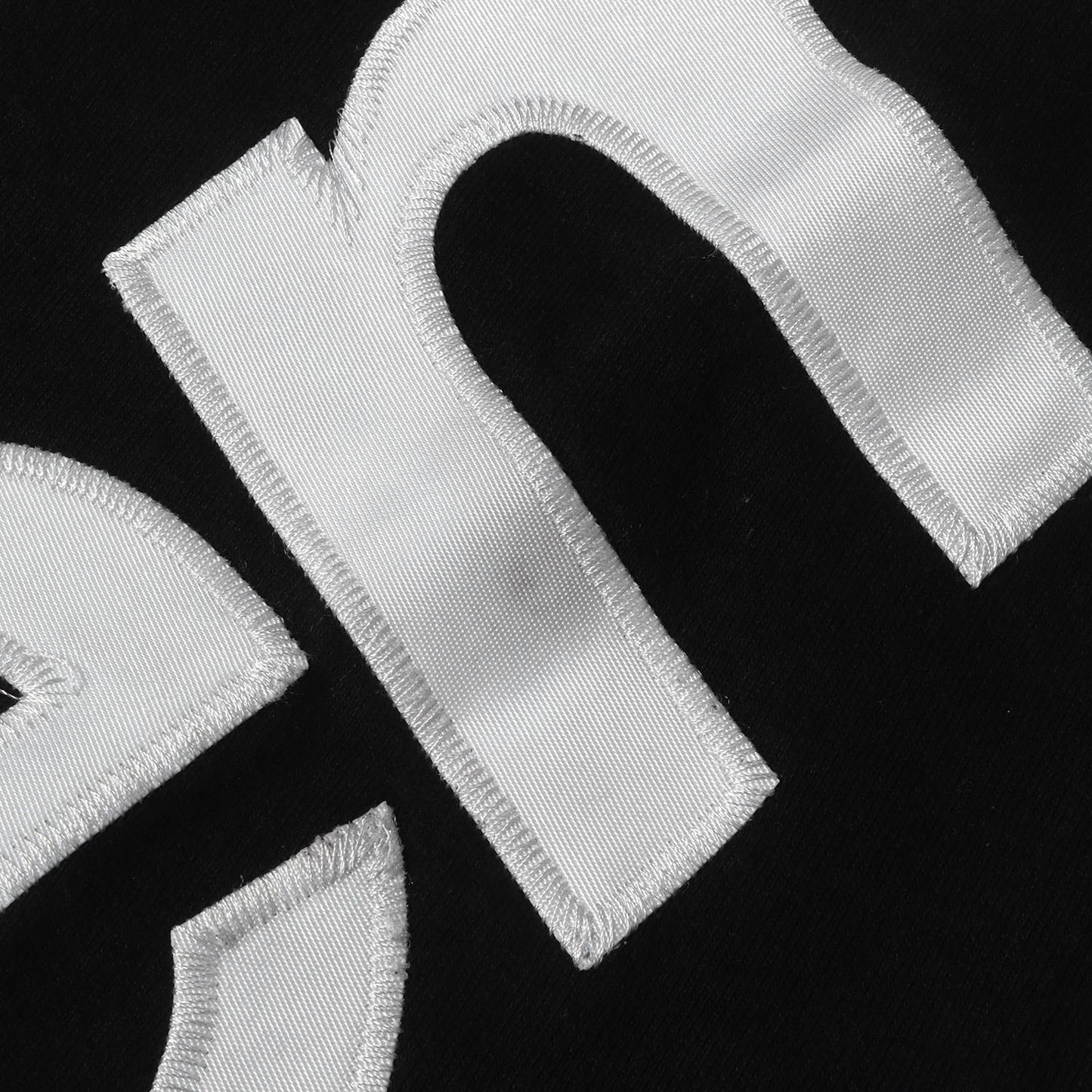 22SS 袖パネルロゴ スウェットパーカー (Cropped Panels Hooded Sweatshirt)