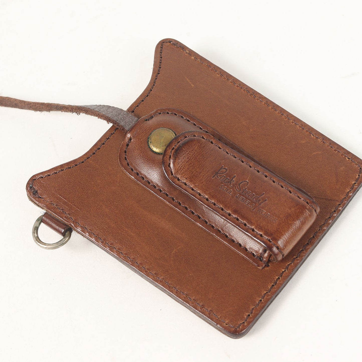 ×PORTER レザー マネークリップ