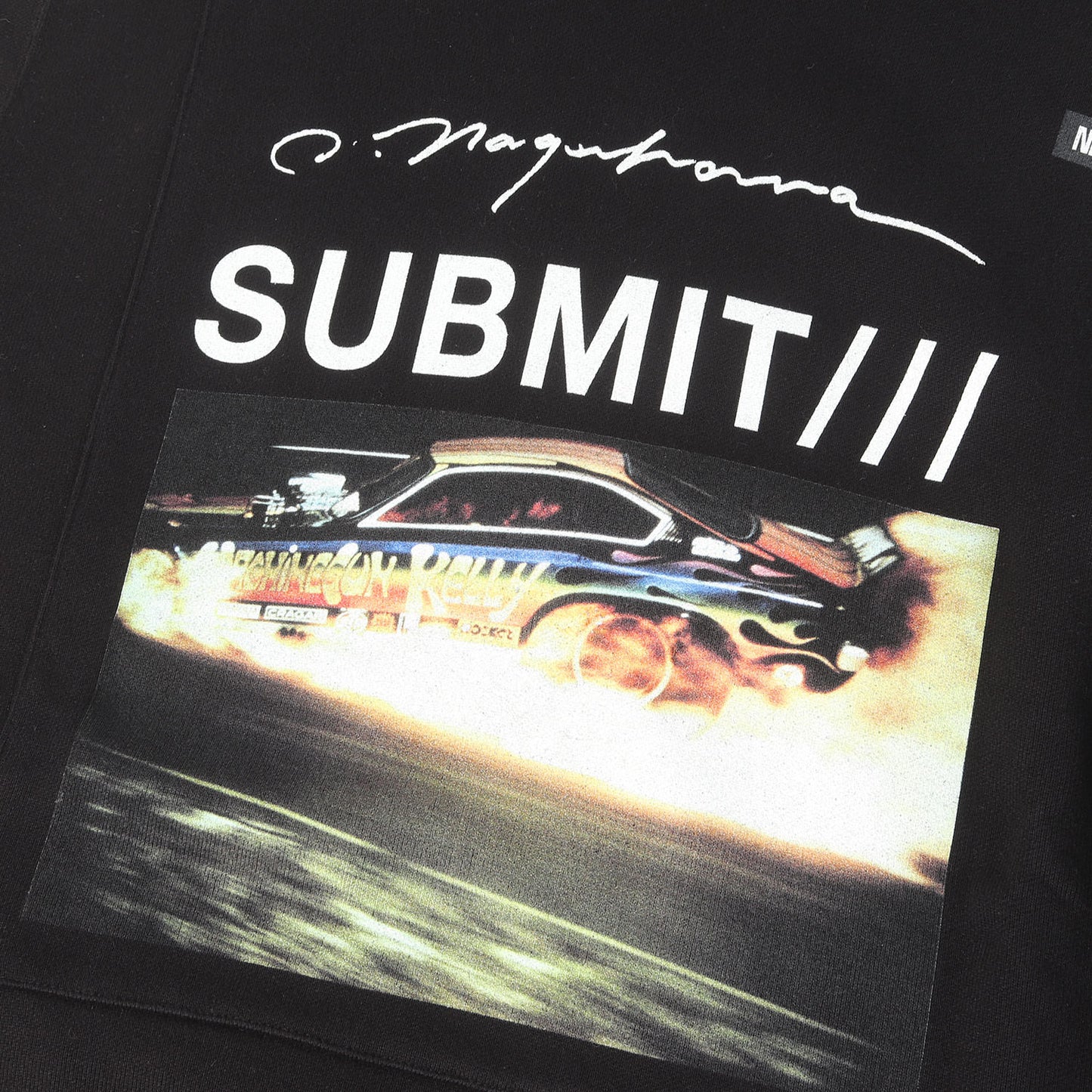 20SS ×長濱治 フォトプリント スウェットパーカー(NHON.SUBMIT / C-HOODED. LS)