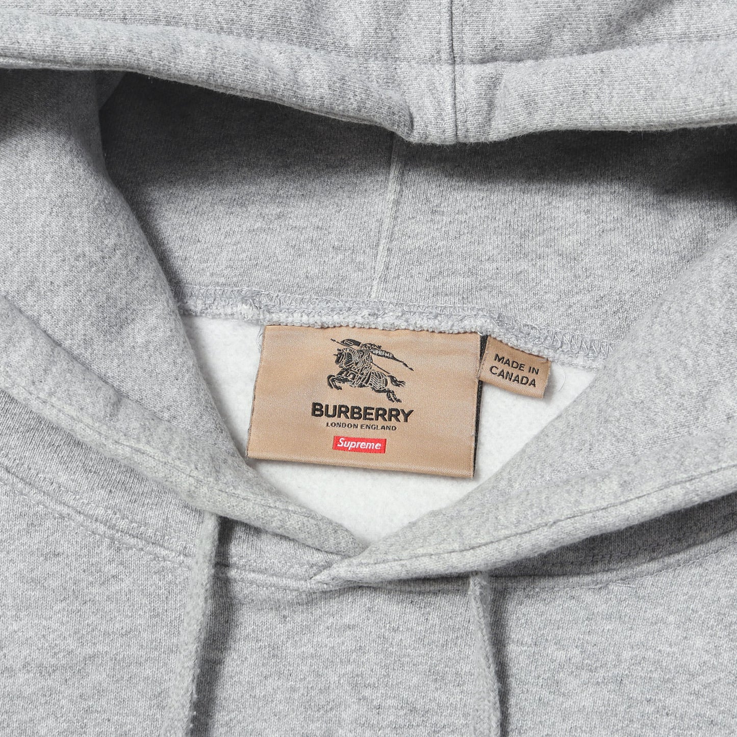 22SS ×Burberry ノバチェック BOXロゴ スウェットパーカー(Box Logo Hooded Sweatshirt)