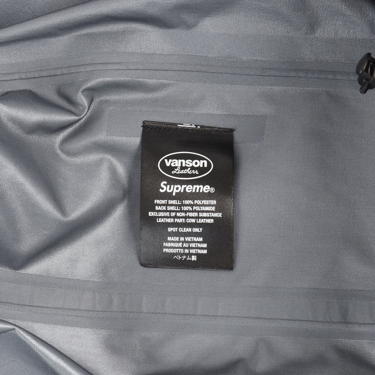 25AW VANSON ×ゴアテックス 3レイヤー シェルジャケット(GORE-TEX Shell Jacket)
