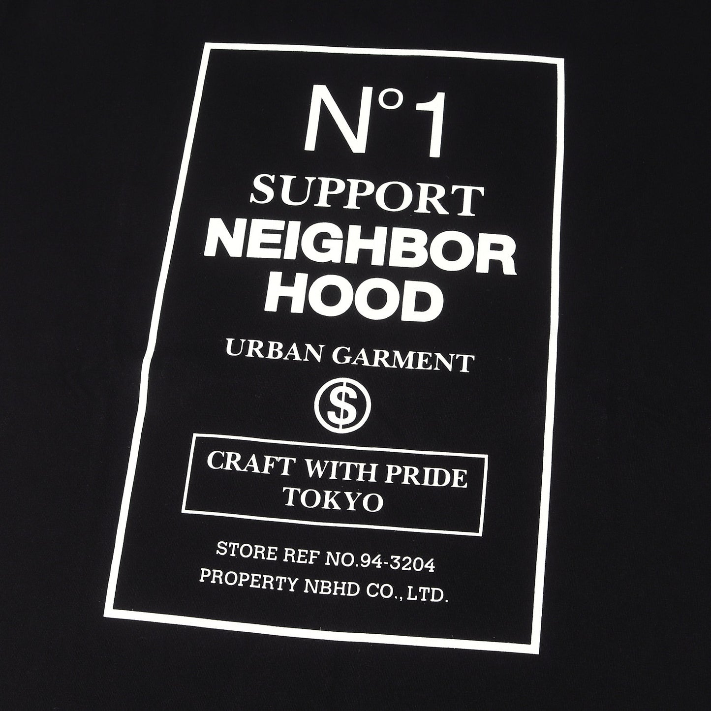 25SS No.1ロゴ クルーネック Tシャツ(NH . TEE SS-15)