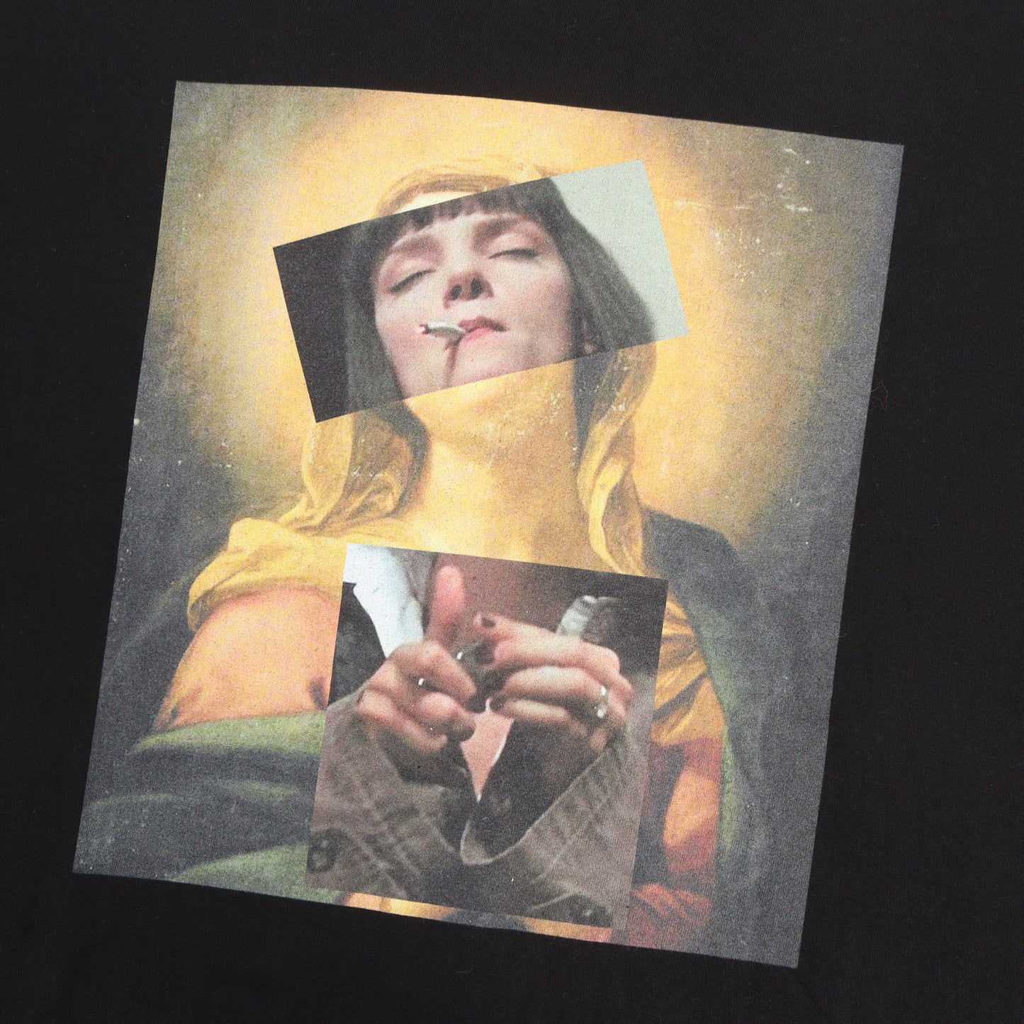 20SS ×高岡周策 マリアコラージュ オーバーサイズ Tシャツ(MARIA FICTION)