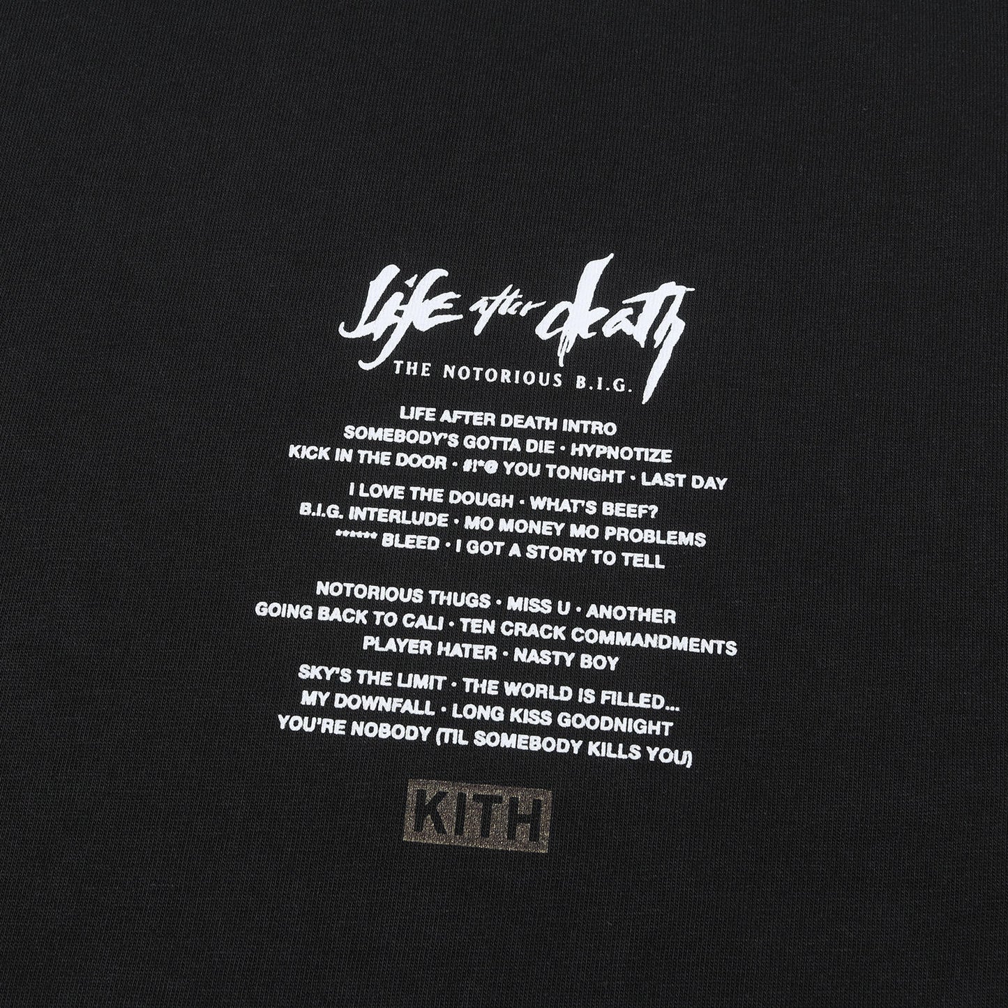 21SS ×The Notorious B.I.G フォトプリント Tシャツ(Life After Death Tee)