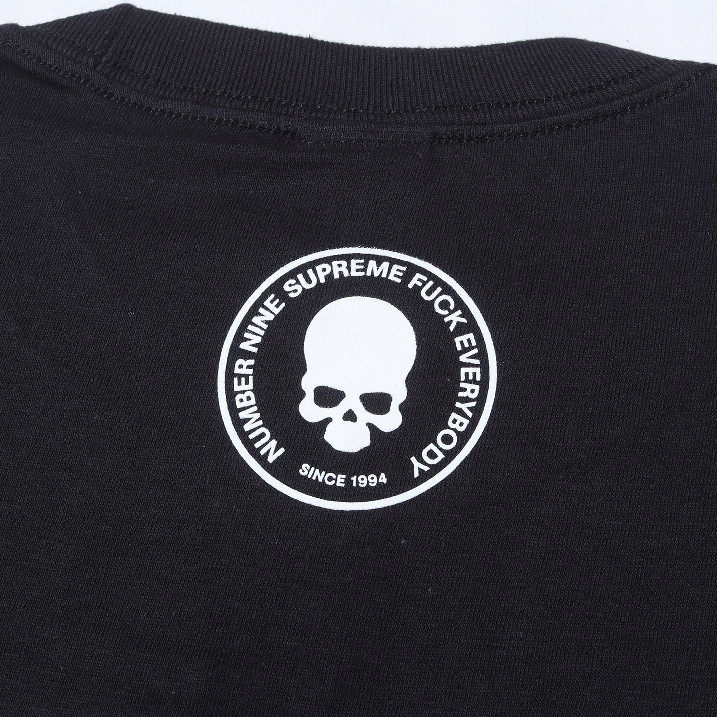 25AW ×NUMBER(N)INE ドクロ グラフィック Tシャツ(Manson Tee)