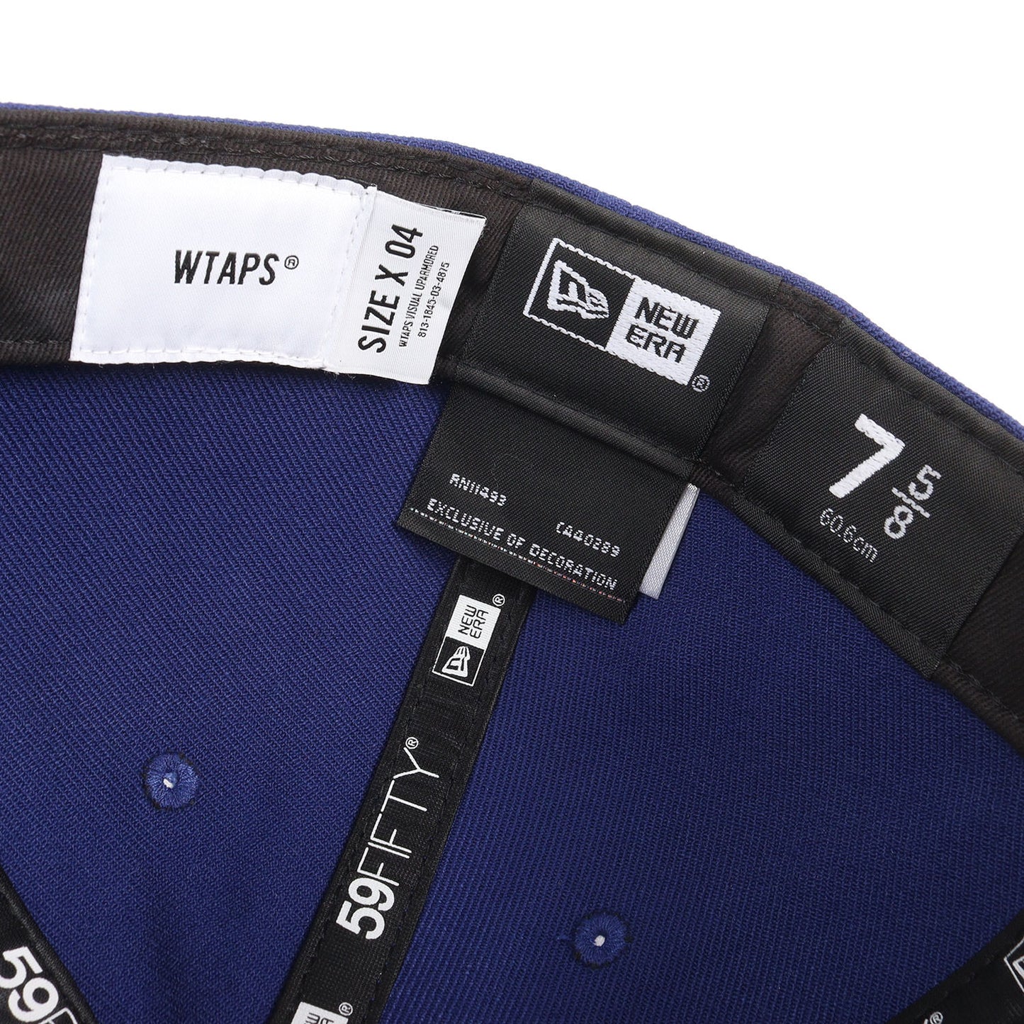 23SS ×NEW ERA WTロゴ刺繍 ベースボールキャップ(59FIFTY LOW PROFILE / CAP)