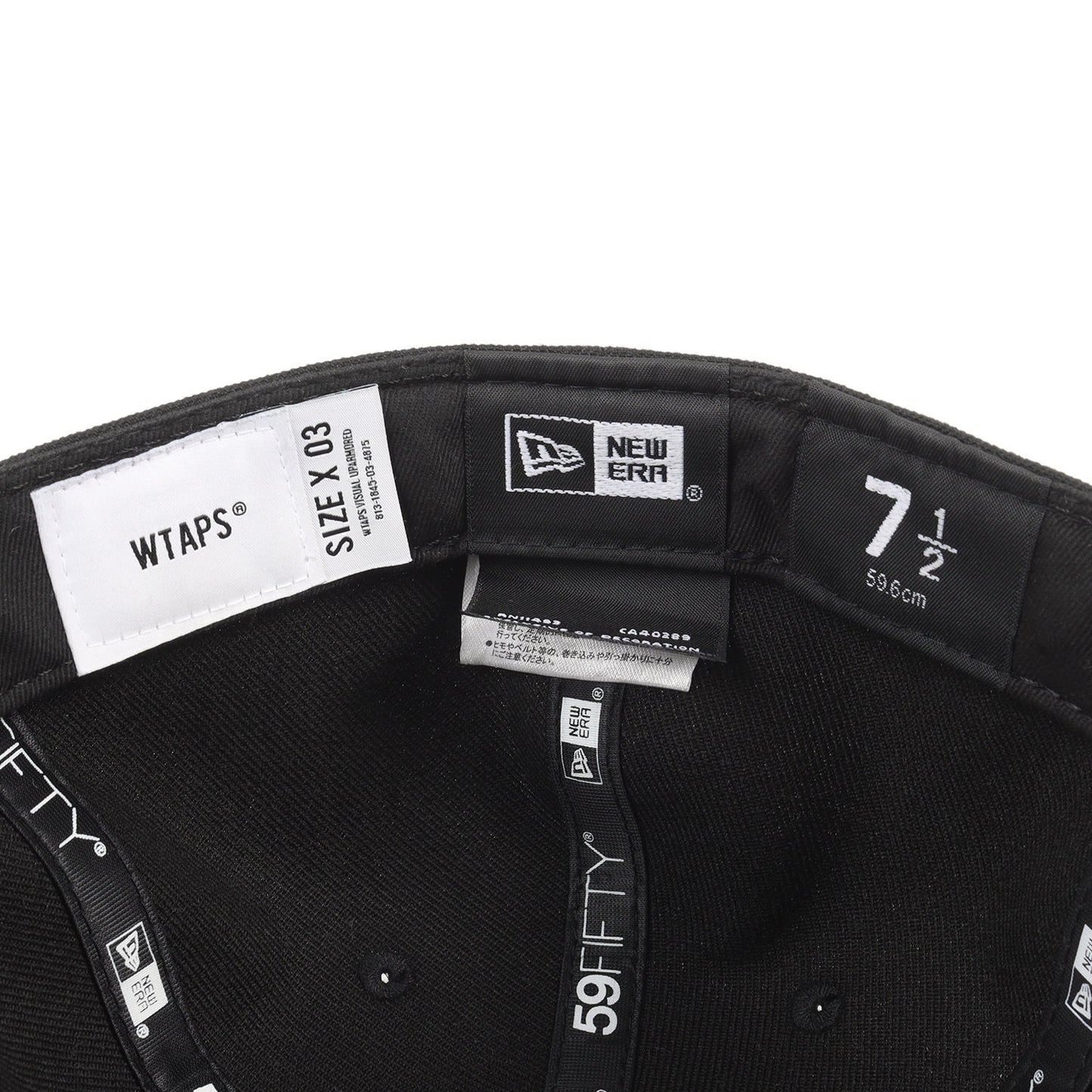 23AW ×NEW ERA WTロゴ刺繍 ベースボールキャップ(59FIFTY LOW PROFILE / CAP)