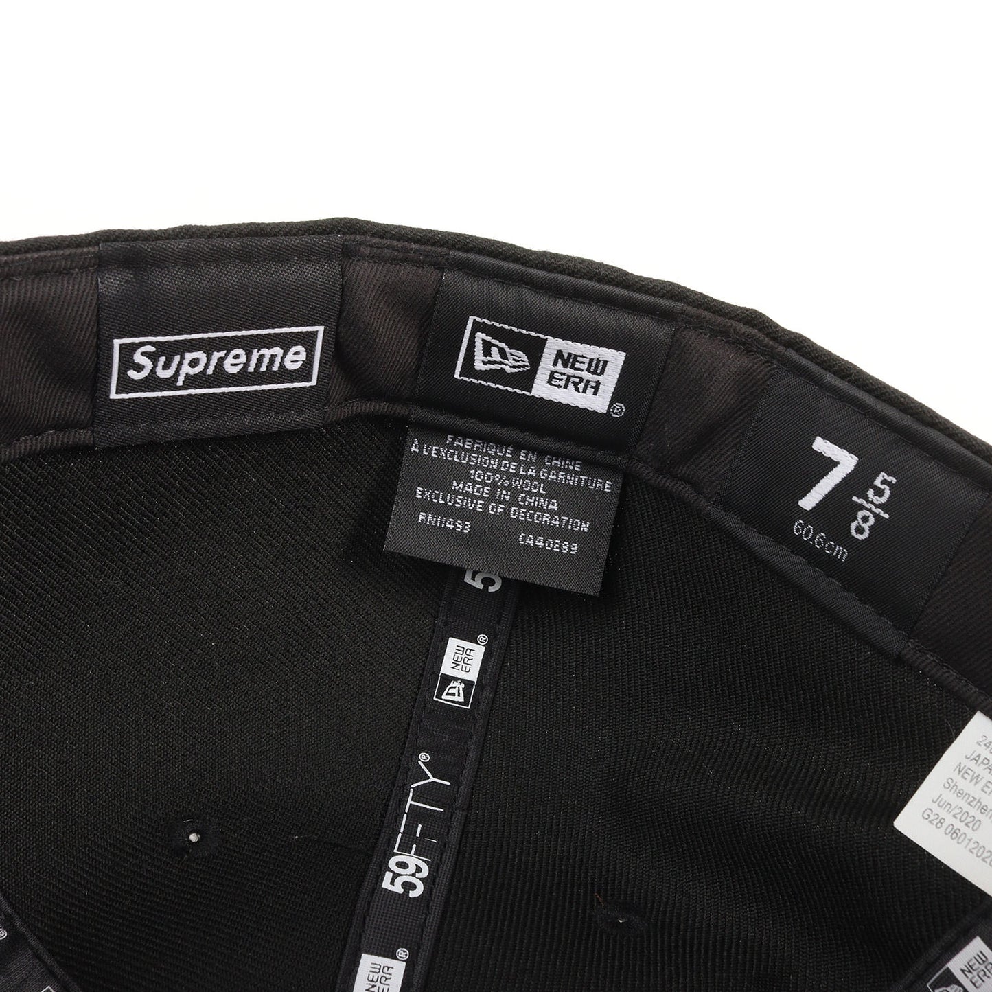 20AW ×NEW ERA BOXロゴ ベースボールキャップ(World Famous Box Logo New Era)