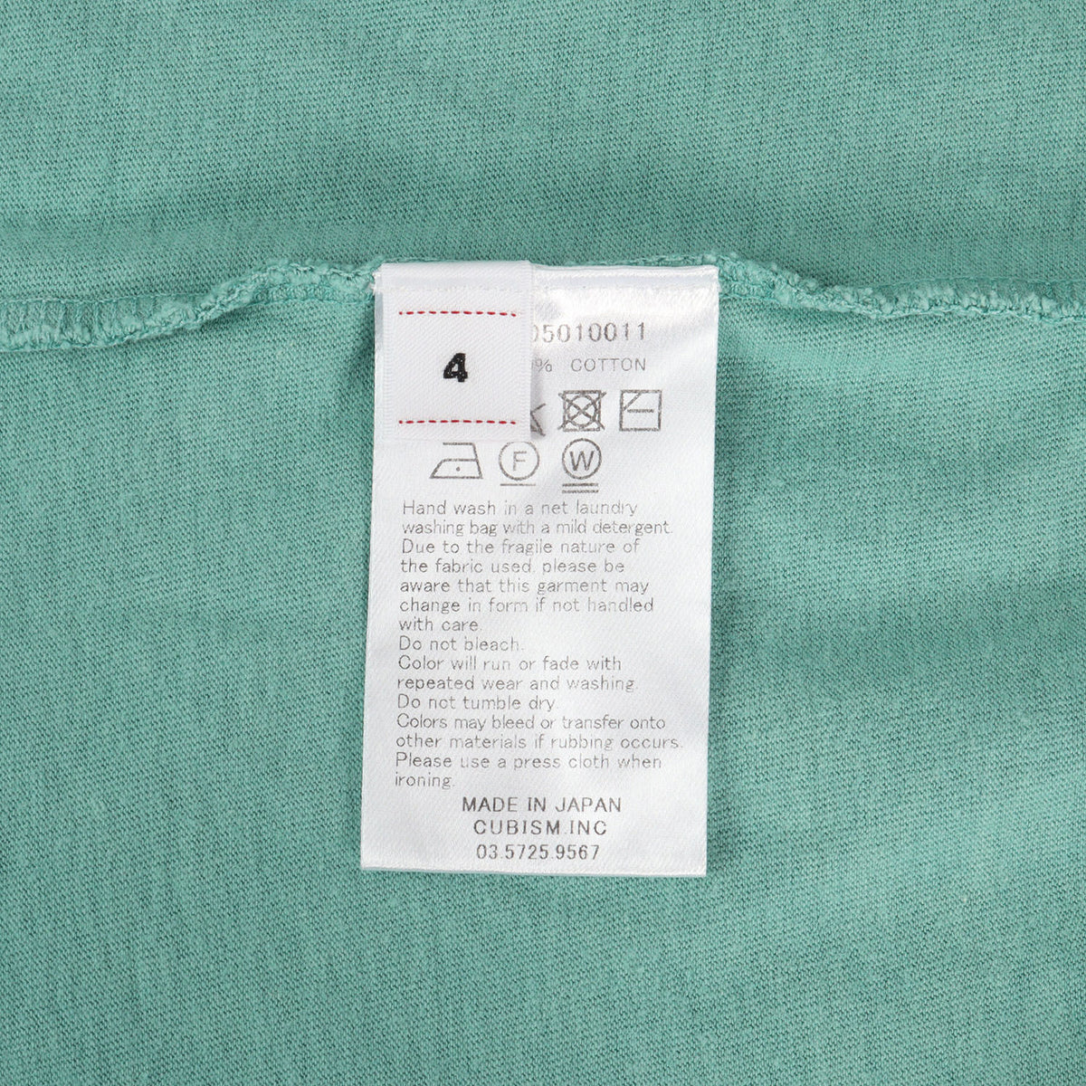 24AW ヴィンテージ加工 ジャンボ ポケット Tシャツ(JUMBO TEE S/S CRASH)
