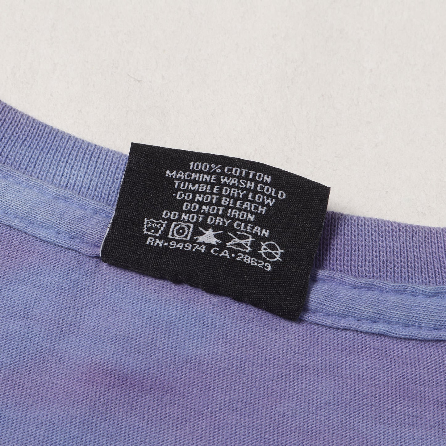 タイダイ染め ワールドツアーロゴ Tシャツ