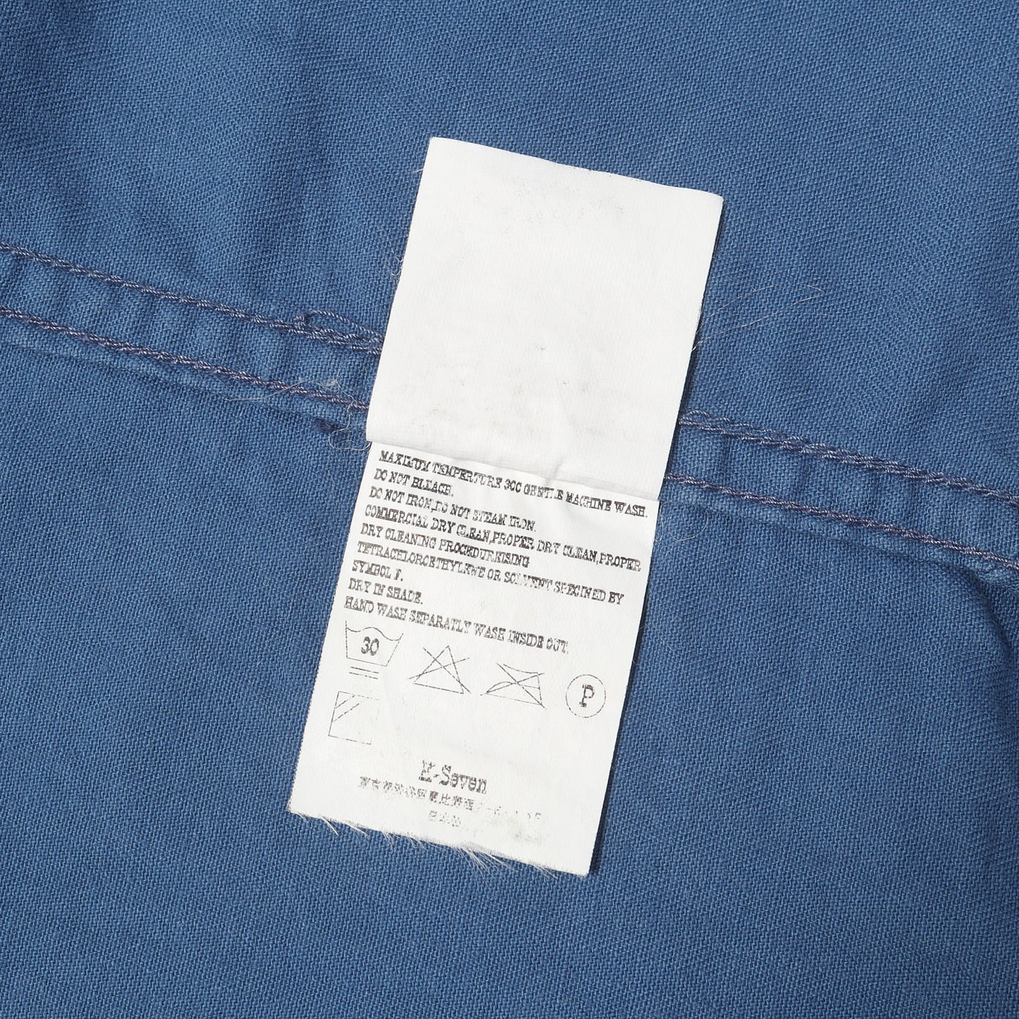 ワッペン付き ヘリンボーン ワーク 半袖シャツ(T-G. S SHT HB S/S)