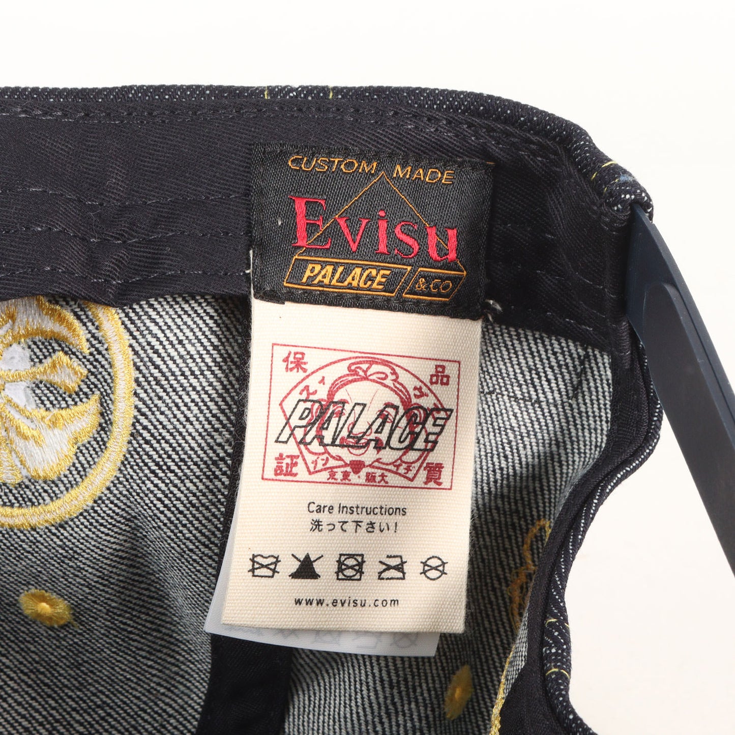 26SS ×EVISU カモメ デニム スナップバック キャップ(Snapback)