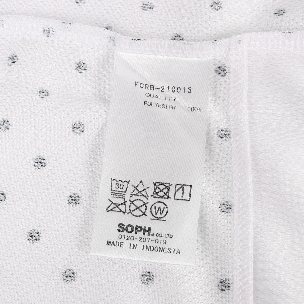 21SS ドット柄 ツアー ジャージー ロングスリーブ Tシャツ(L/S TOUR TEE)