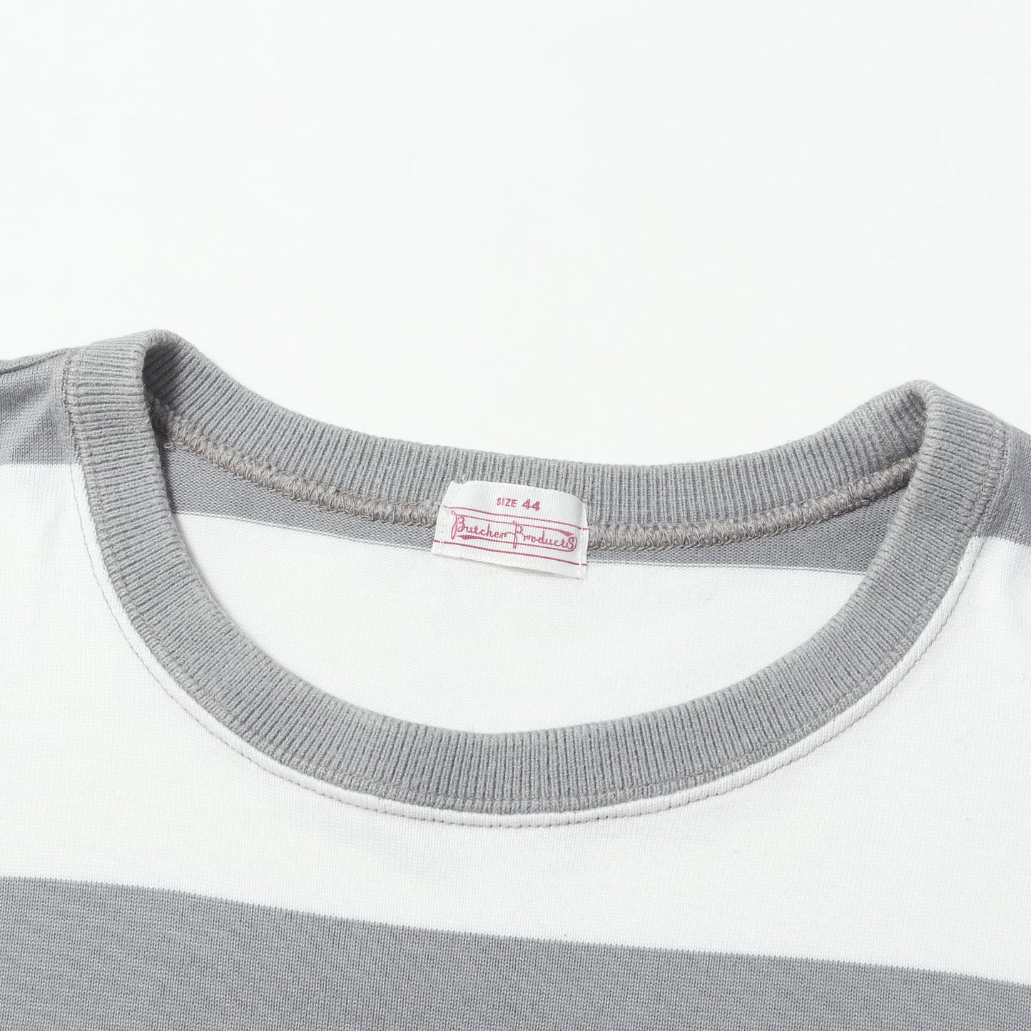 BUTCHER PRODUCTS ワイドボーダー ヘビー Tシャツ