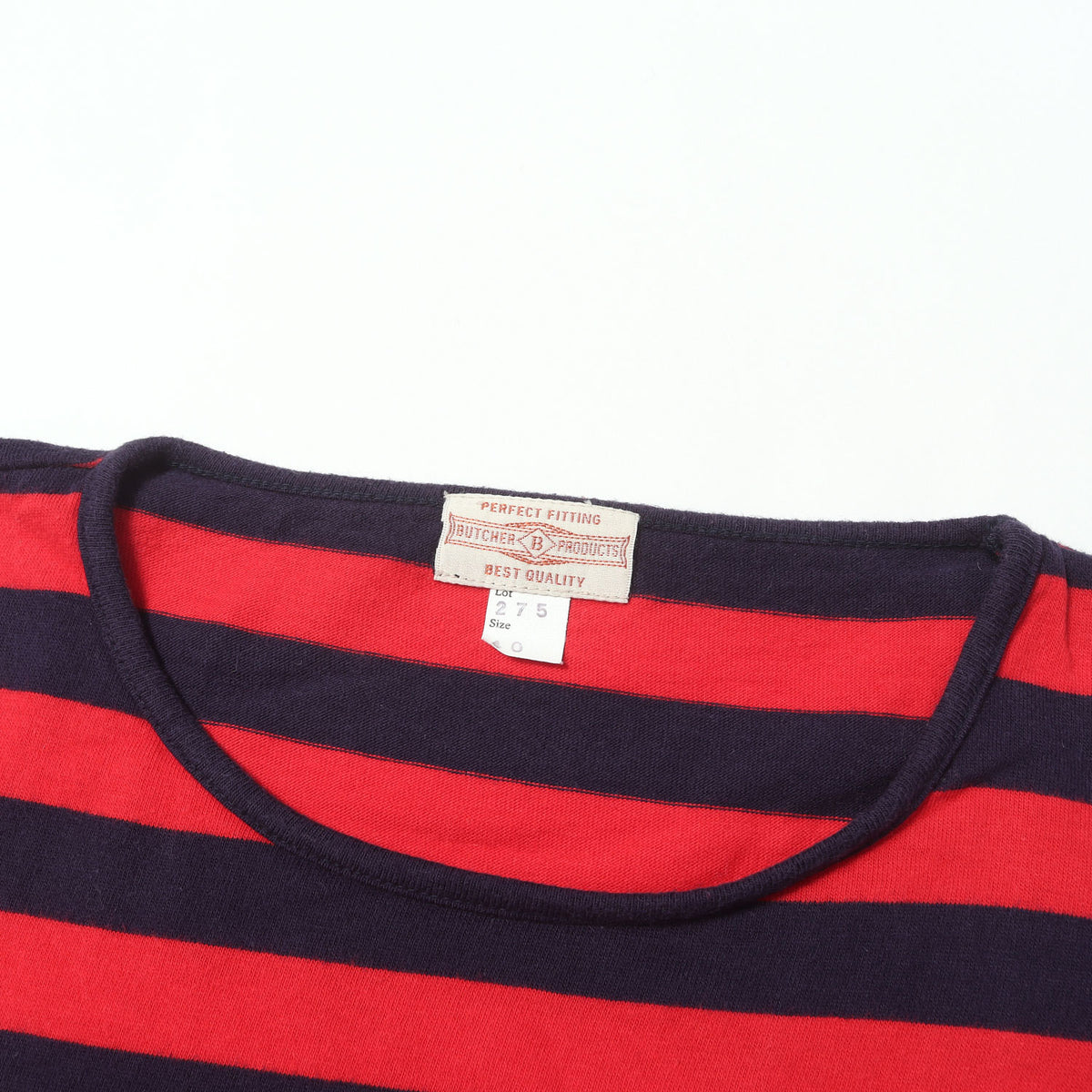 BUTCHER PRODUCTS Lot.275 ボーダー クルーネック Tシャツ