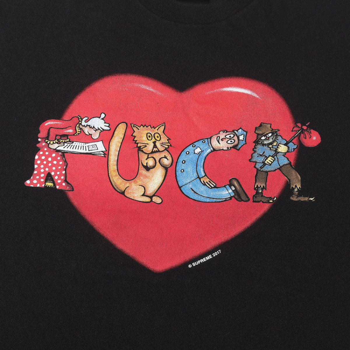 FUCK グラフィック Tシャツ(Fuck Love Tee)