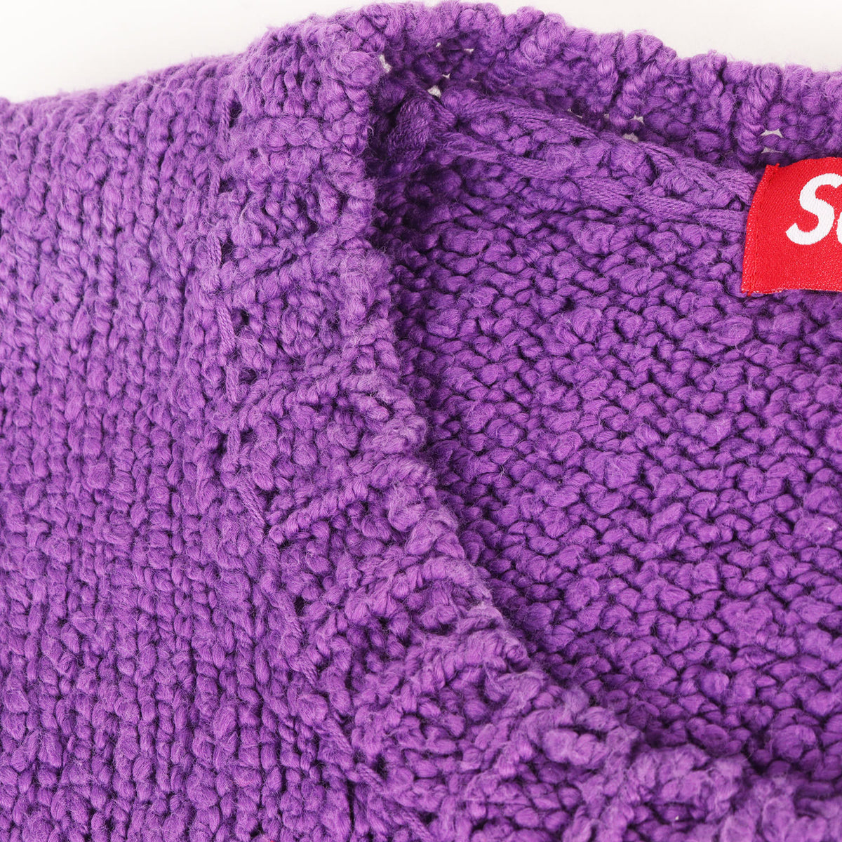 24SS スモールBOXロゴ ブークレニット セーター(Boucle Small Box Sweater)