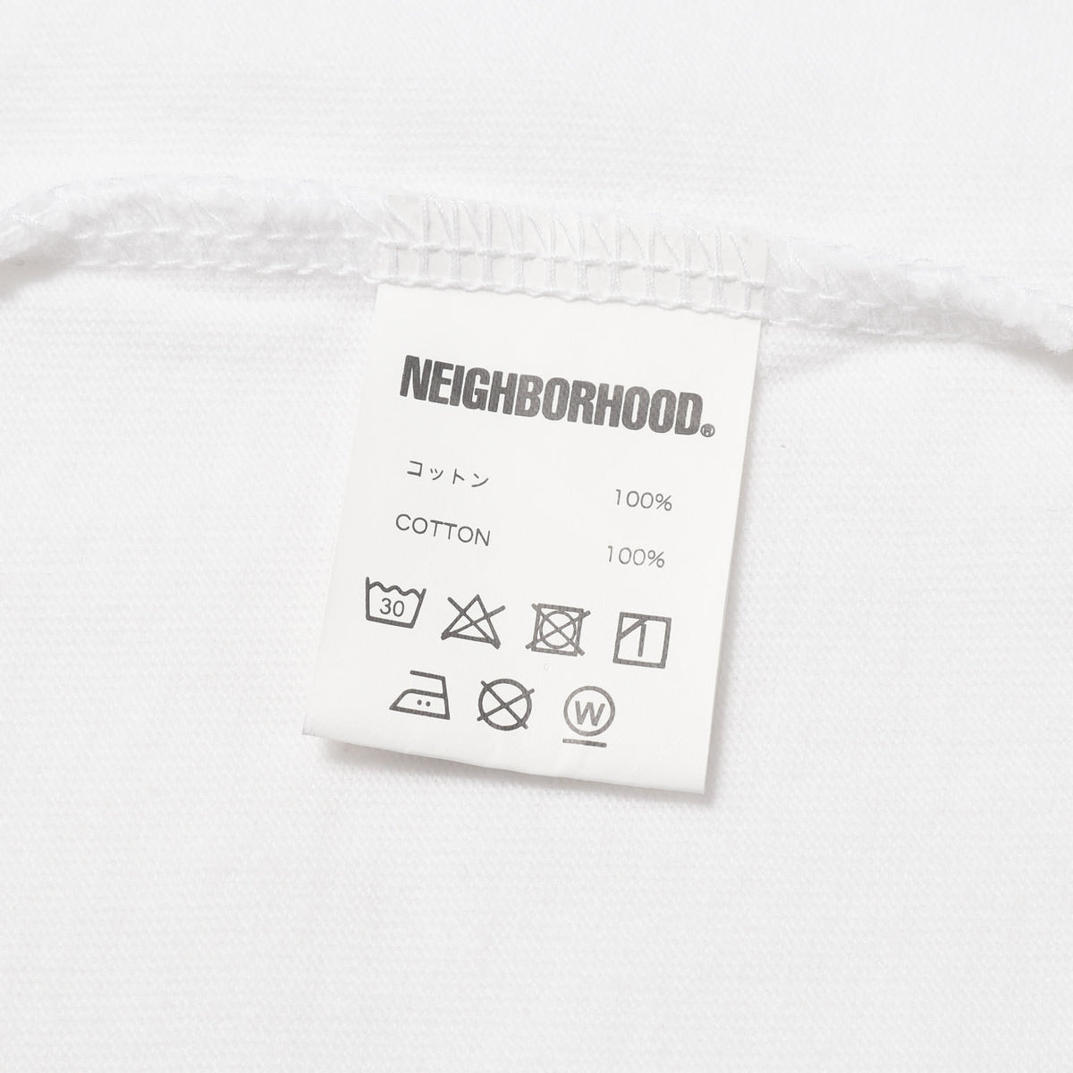 25SS ブランドロゴ刺繍 クルーネック Tシャツ