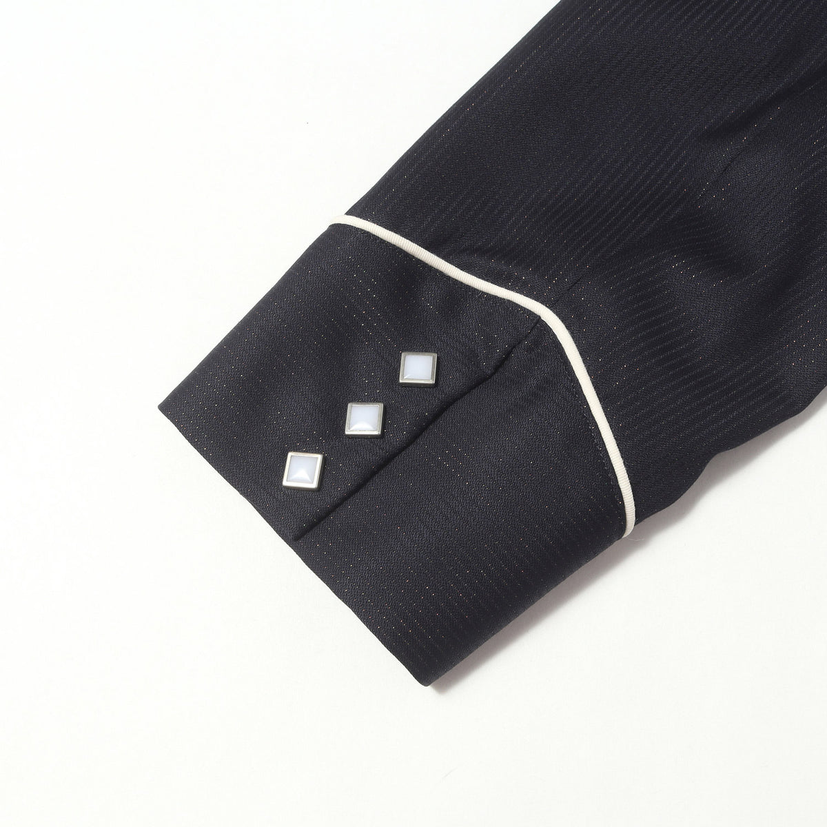 ×DORMEUIL ラメストライプ ウエスタンジャケット(WESTERN JACKET)
