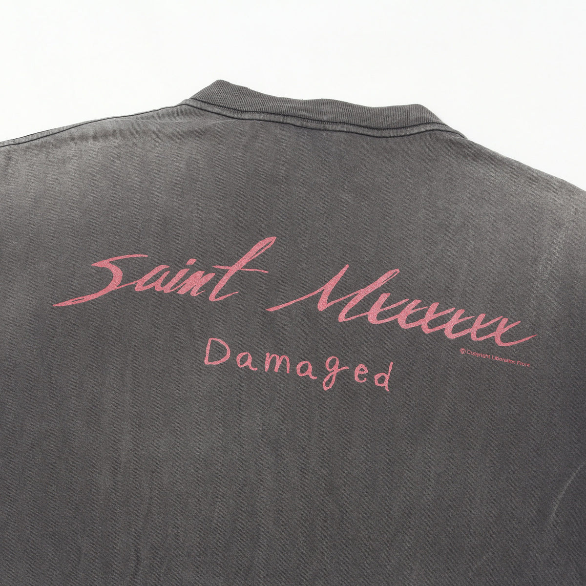25SS ヴィンテージ加工 グラフィック Tシャツ (SS TEE / DAMAGED)