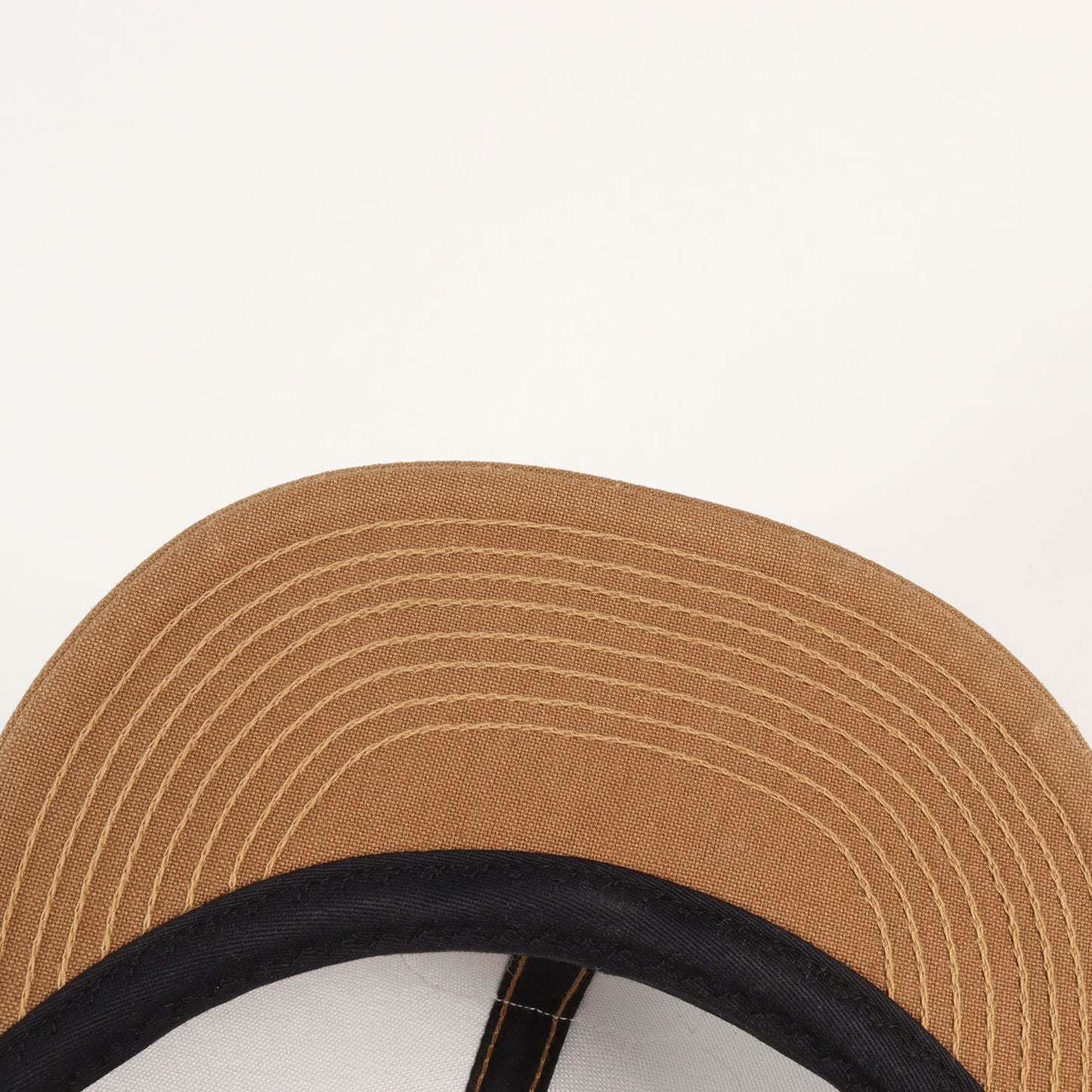 ワッペン付き ダック 6パネル トラッカーキャップ (TRUCKER CAP DUCK)