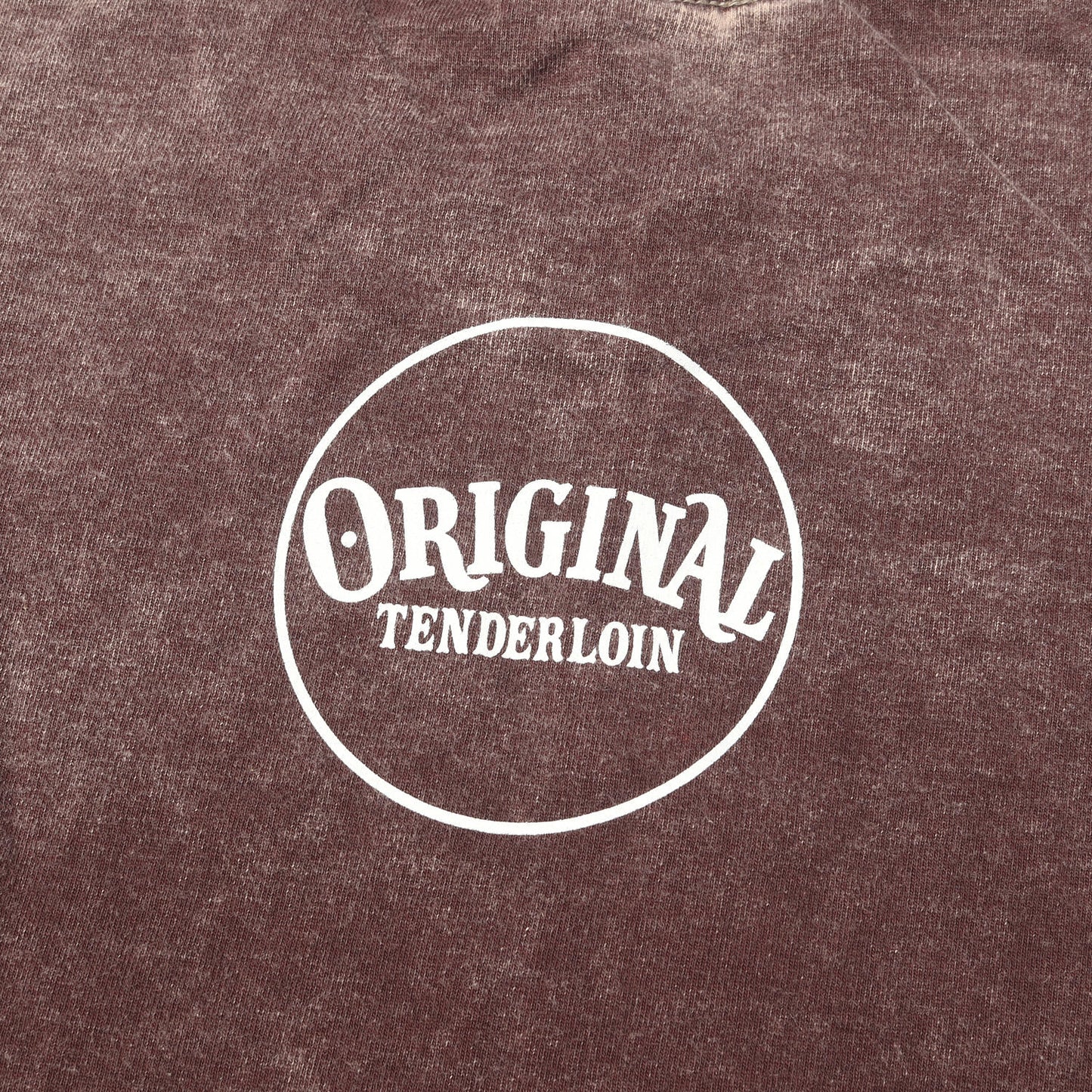 アシッドウォッシュ ロングスリーブ ヘビー Tシャツ(T-TEE L/S ACID WASH XXX)