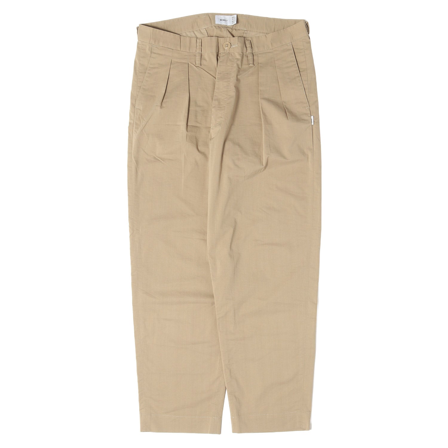 WTAPS (ダブルタップス) 21SS 2タック リップストップ ワークパンツ