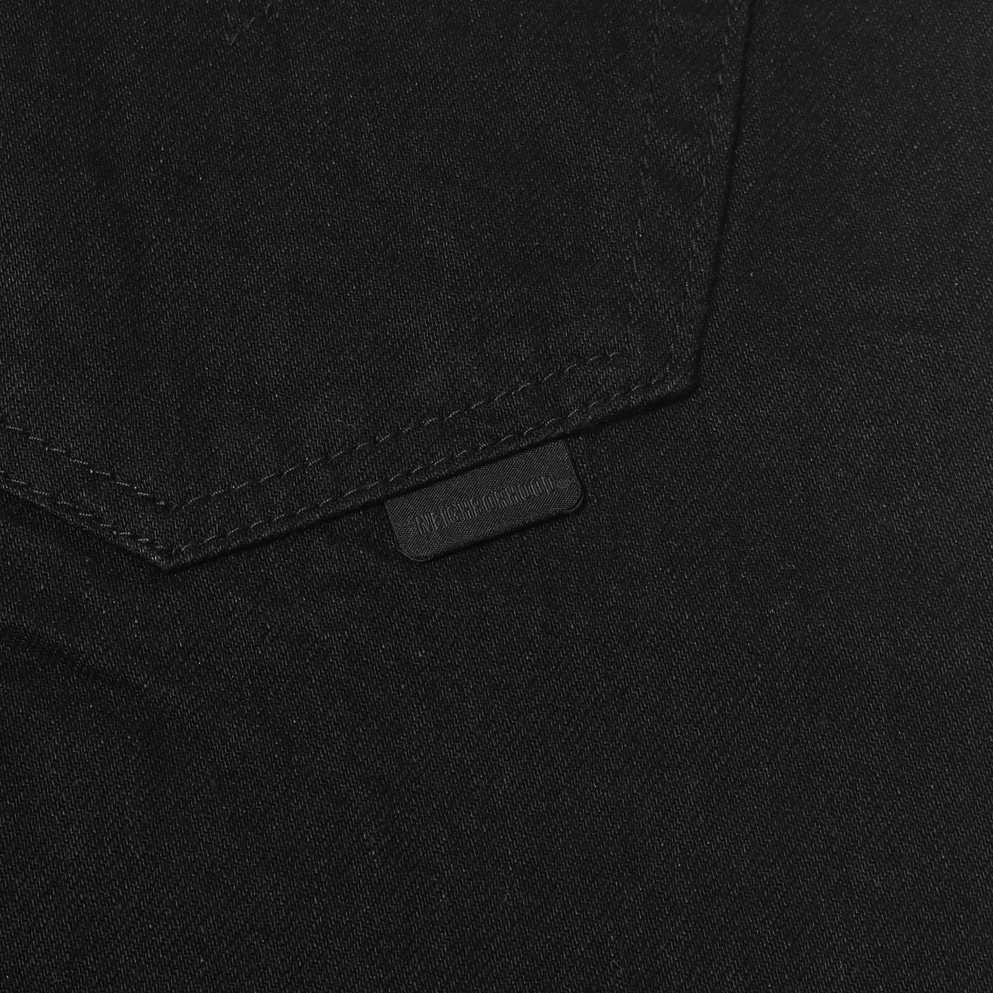 24AW ディープベーシック ブラック デニムパンツ(BW . DP BASIC PANTS)