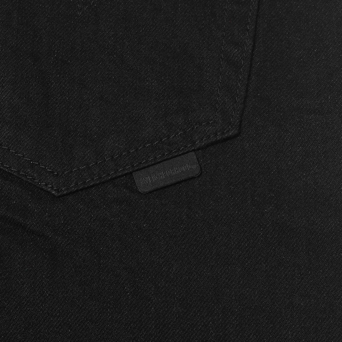 24AW ディープベーシック ブラック デニムパンツ(BW . DP BASIC PANTS)