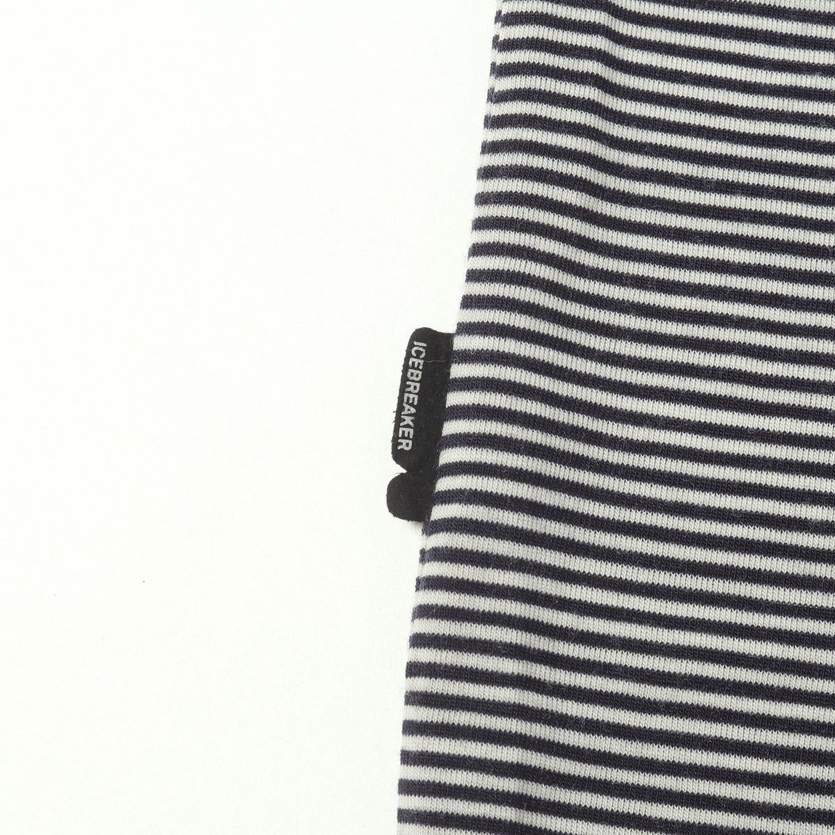 メリノウール リュクスライト ボーダー Tシャツ(LUXE LITE SS CREWE STRIPE)