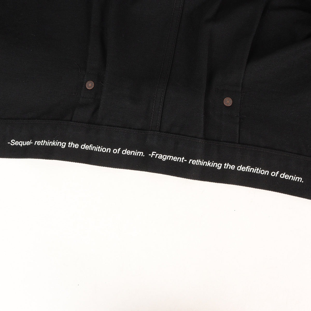 ×fragment design 1stモデル Tバック デニムジャケット(DENIM JACKET)