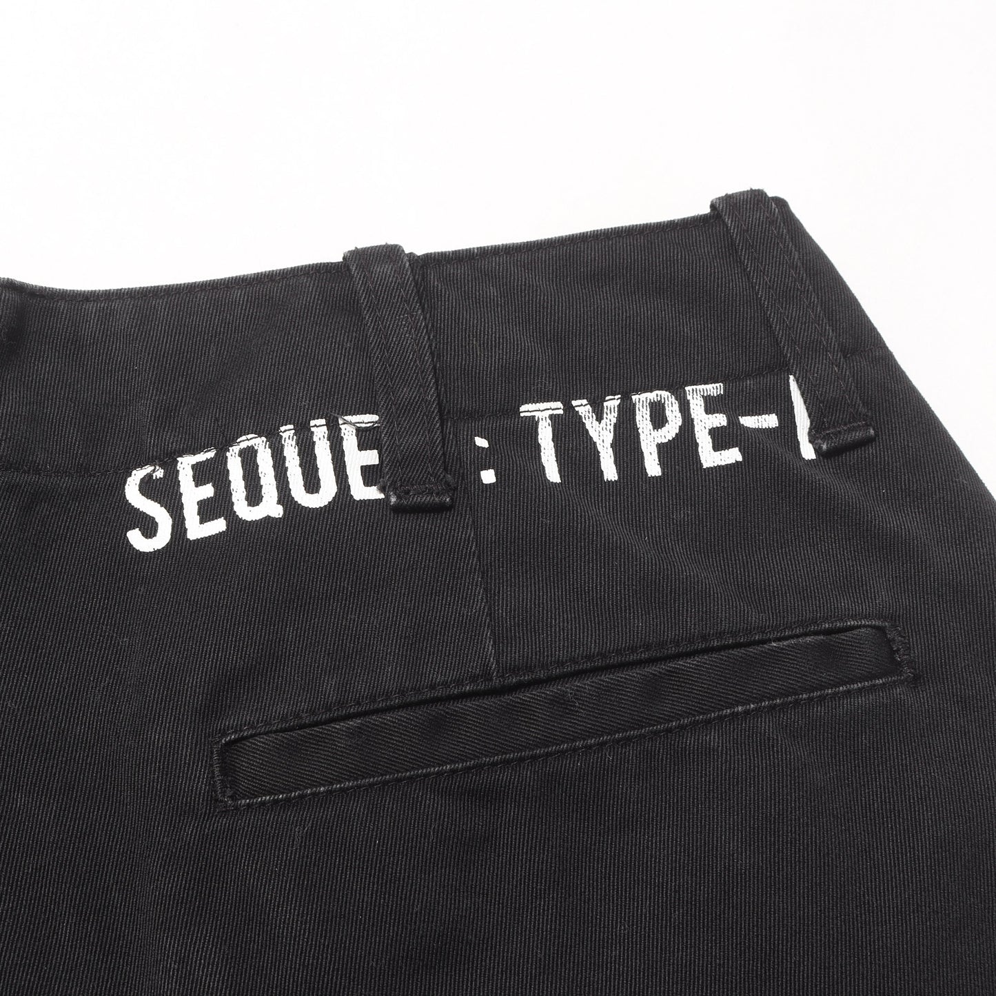 ダメージリペア加工 コットンツイル ワーク チノパンツ (CHINO PANTS TYPE-F)