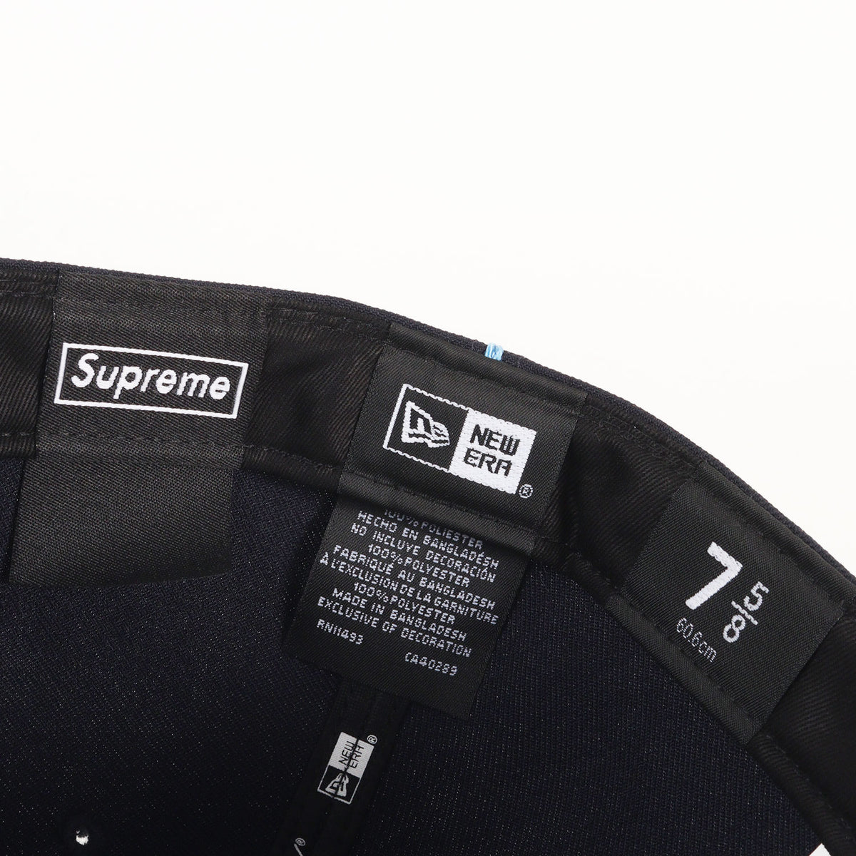 25SS ×NEW ERA スクリプトロゴ ベースボールキャップ(Piping Script Logo New Era)