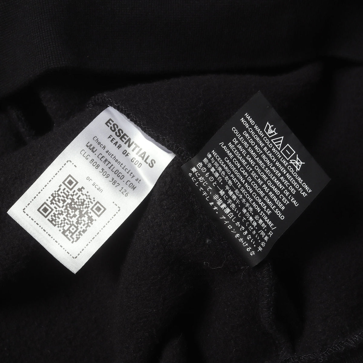 24AW FOG ESSENTIALS オーバーサイズ ポロカラー スウェット(Fleece Polo)