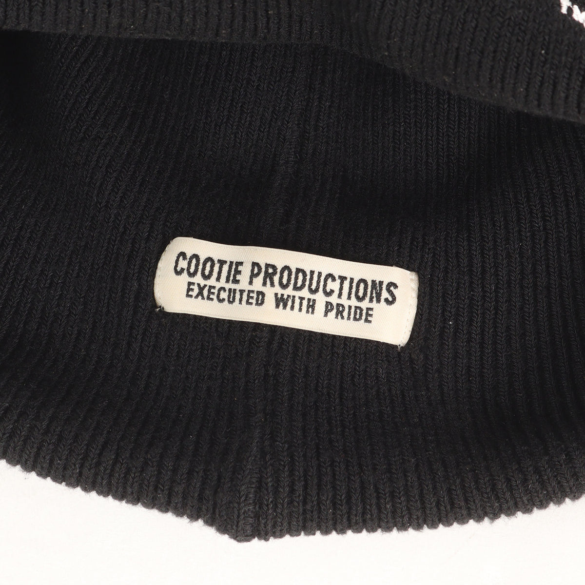 23SS ブランドロゴ刺繍 ニット ビーニー (Embroidery Dry Tech Big Cuffed Beanie)