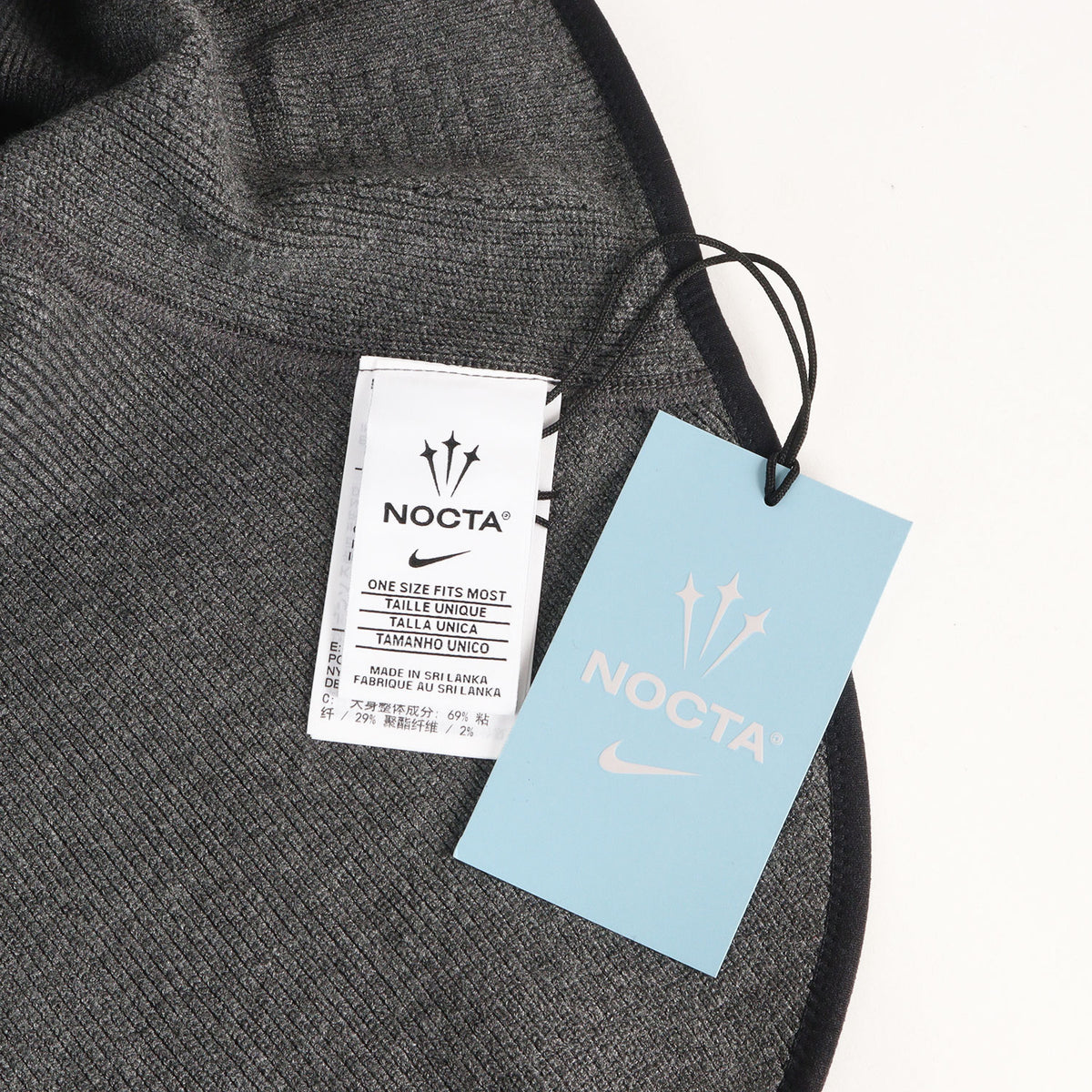 25AW ×Drake NOCTA リブニット ネックウォーマー(CODE NECK WARMER)