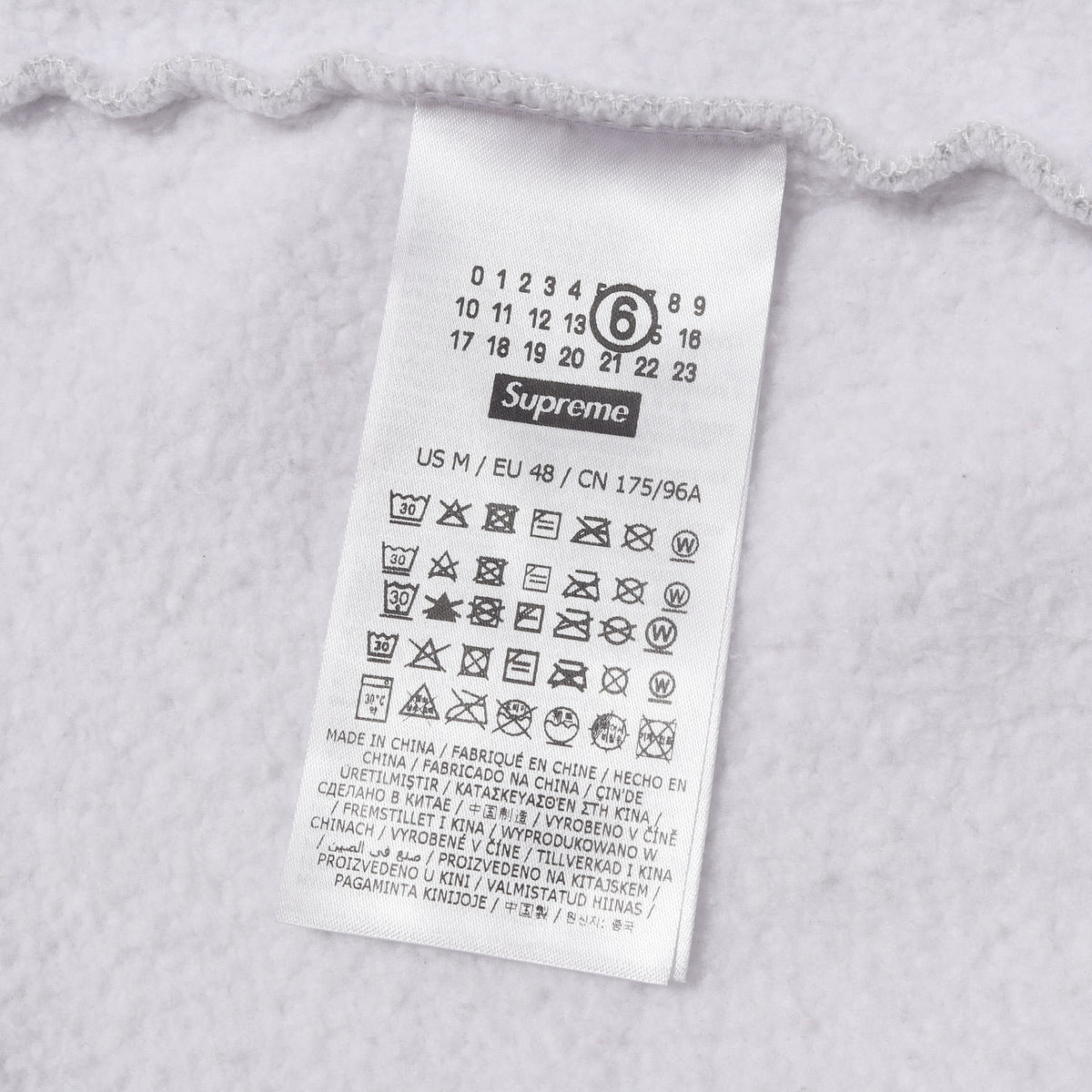 26SS ×MM6 Maison Margiela イーグル ジップ スウェットパーカー(Eagle Zip Up Hooded Sweatshirt)