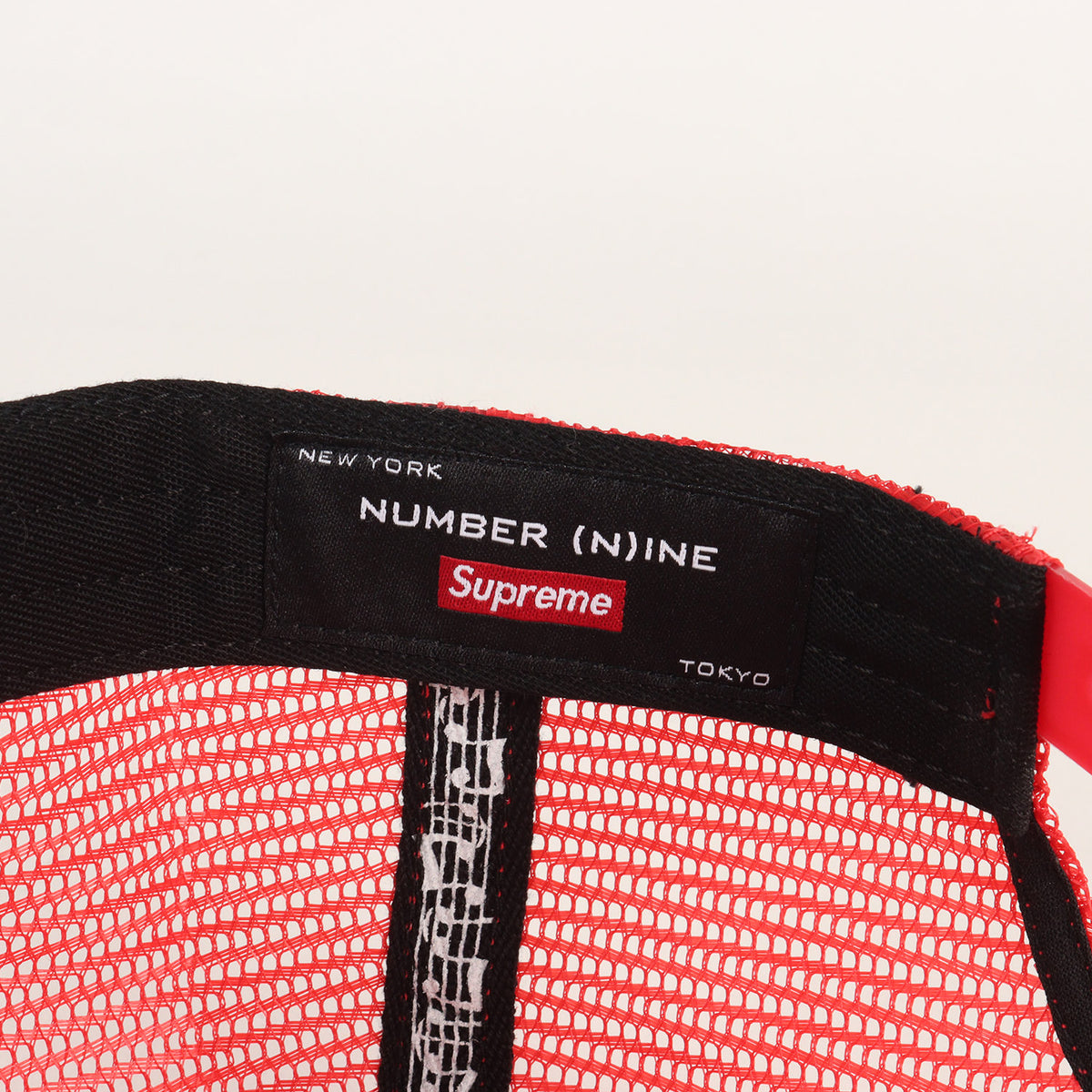 25AW ×NUMBER (N)INE ×Disney ミッキーマウス メッシュキャップ (Mickey Mouse Mesh Back 5 Panel)
