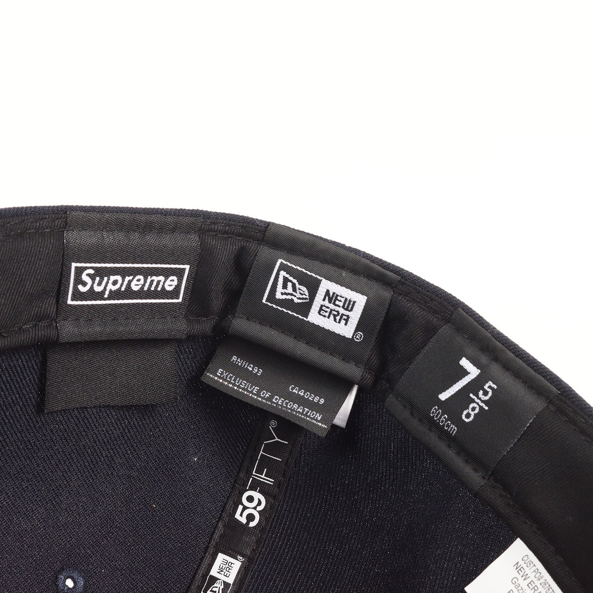 21AW ×NEW ERA BOXロゴ ベースボールキャップ(No Comp Box Logo)