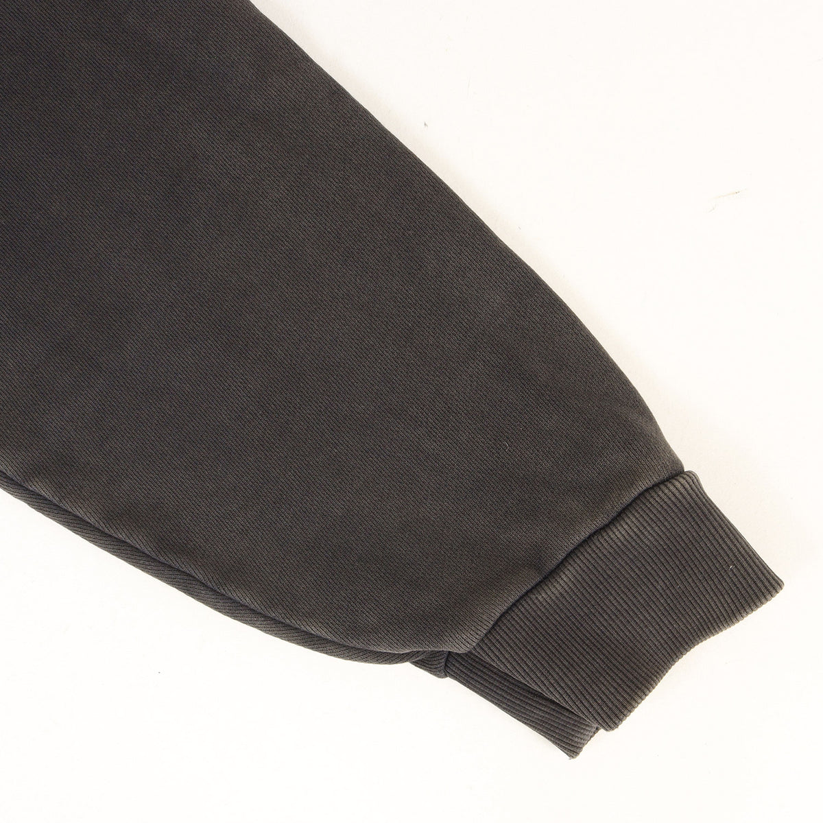 フェード加工 クロップド フルジップ スウェットパーカー(CROPPED FULL ZIP)