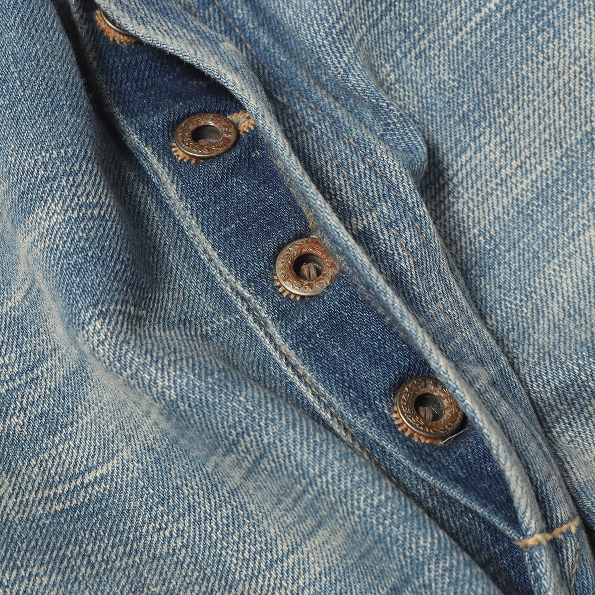 バックルバック付き ヴィンテージ加工 ペインター デニムパンツ (BUCKLE BACK JEAN) USA製