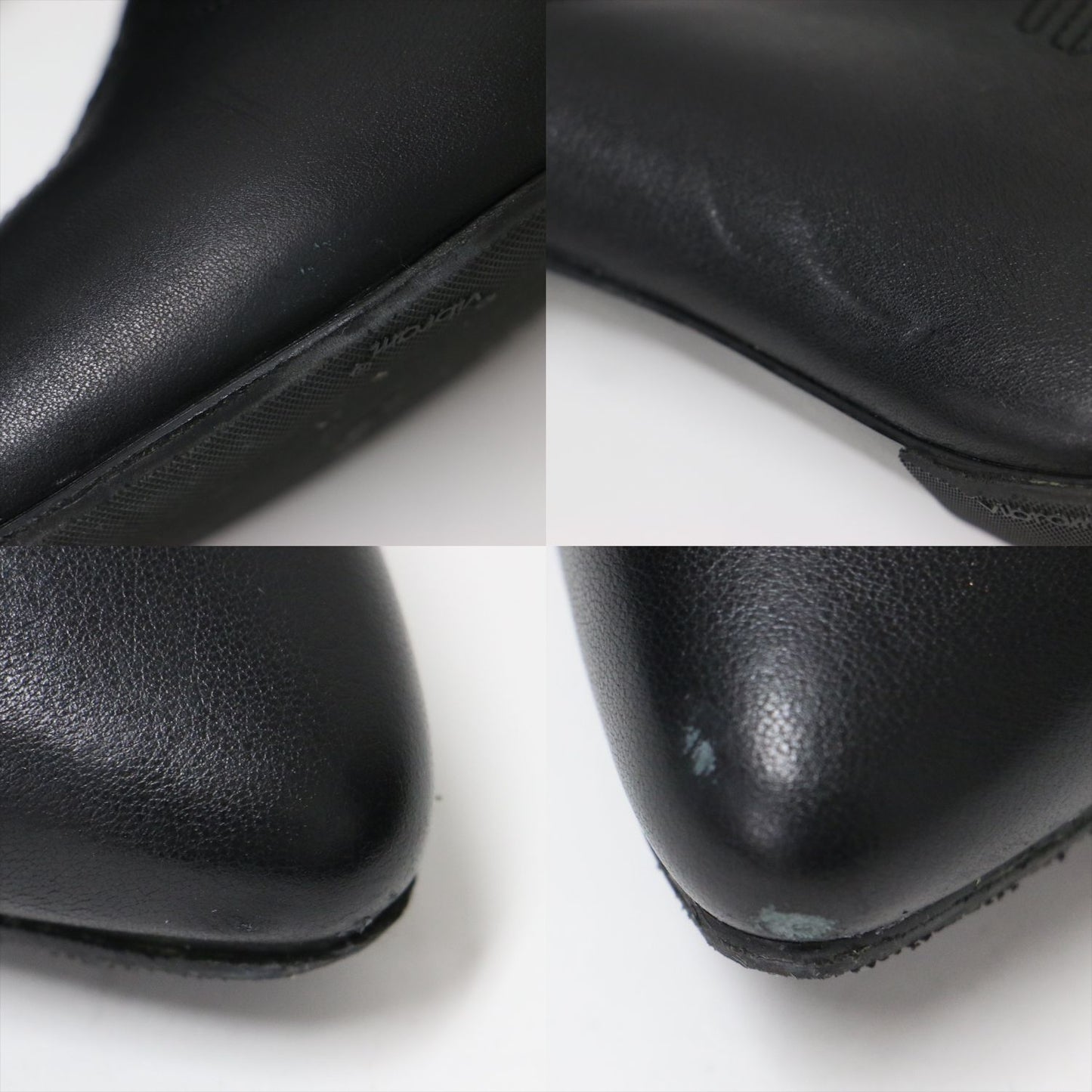 24秋冬 ウエスタン ミュール / サンダル ポインテッドトゥ ステッチ レザー