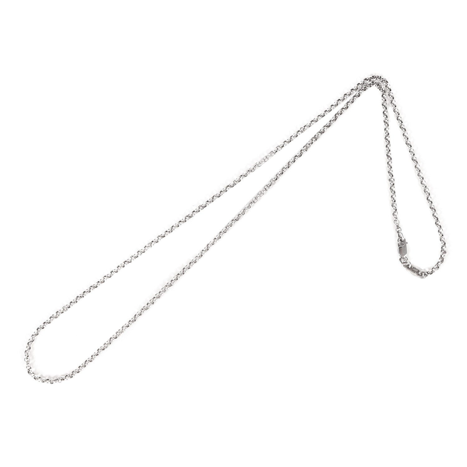CHROME HEARTS (クロムハーツ) ロールチェーン ネックレス(NECKCHAIN 