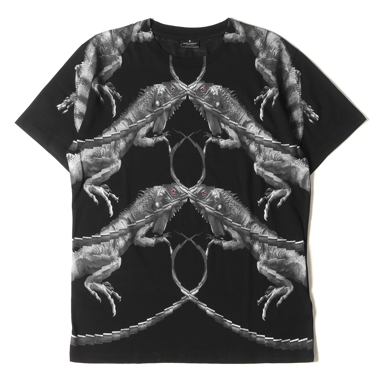 MARCELO BURLON (マルセロ ブロン) イグアナ グラフィック T MARCELO BURLON (マルセロ ブロン) イグアナ グラフィック T